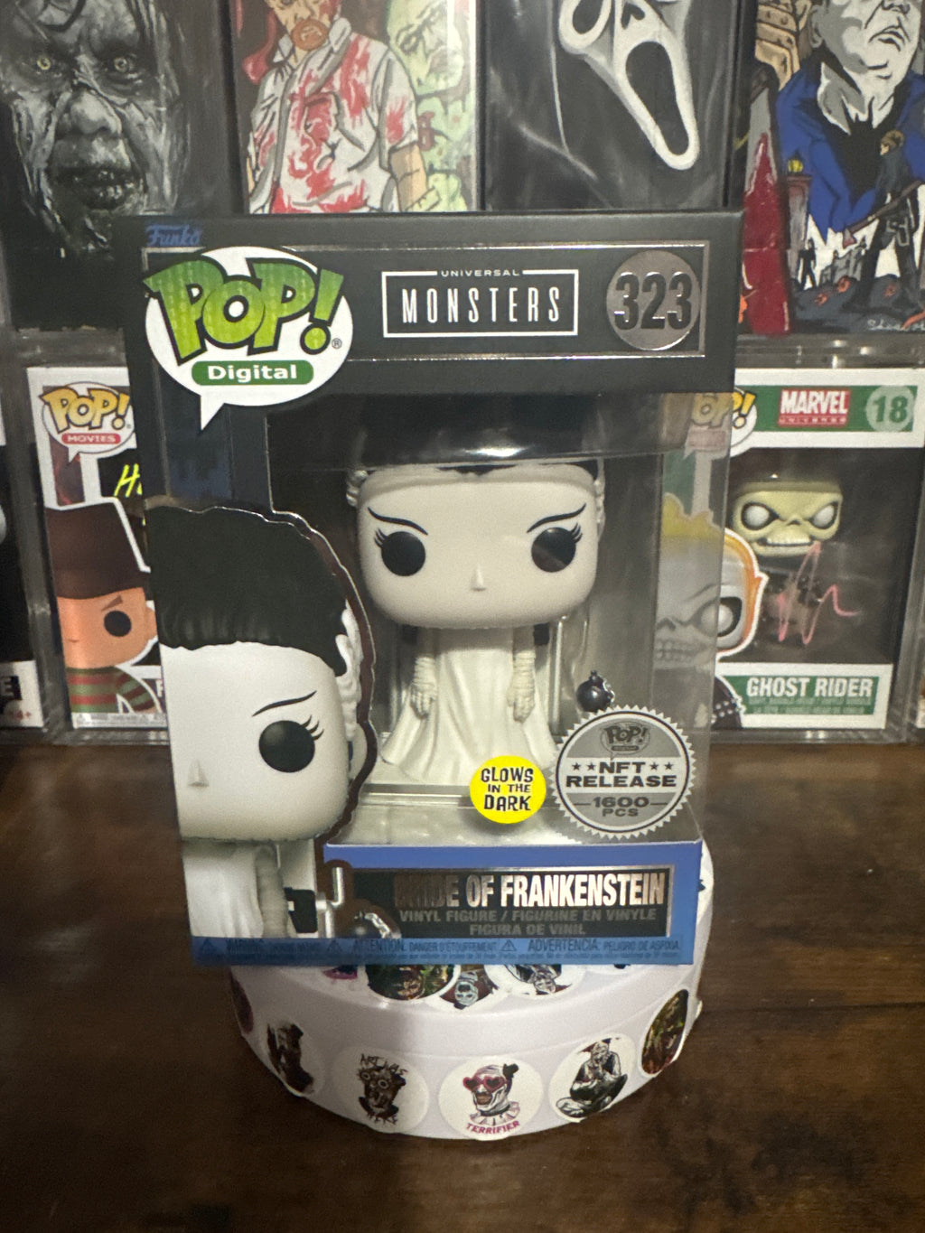 Bride Of Frankenstein Digital NFT 1600 PCS GITD