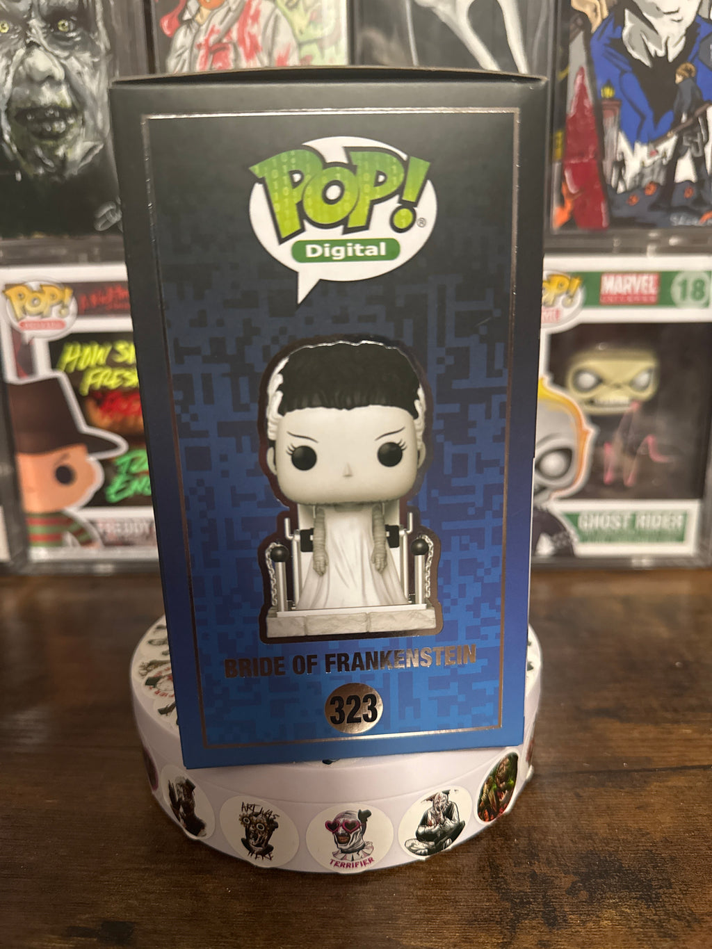 Bride Of Frankenstein Digital NFT 1600 PCS GITD