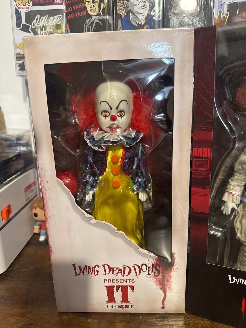 Pennywise 1990 Living Dead Dolls Present IT The Movie Mezco