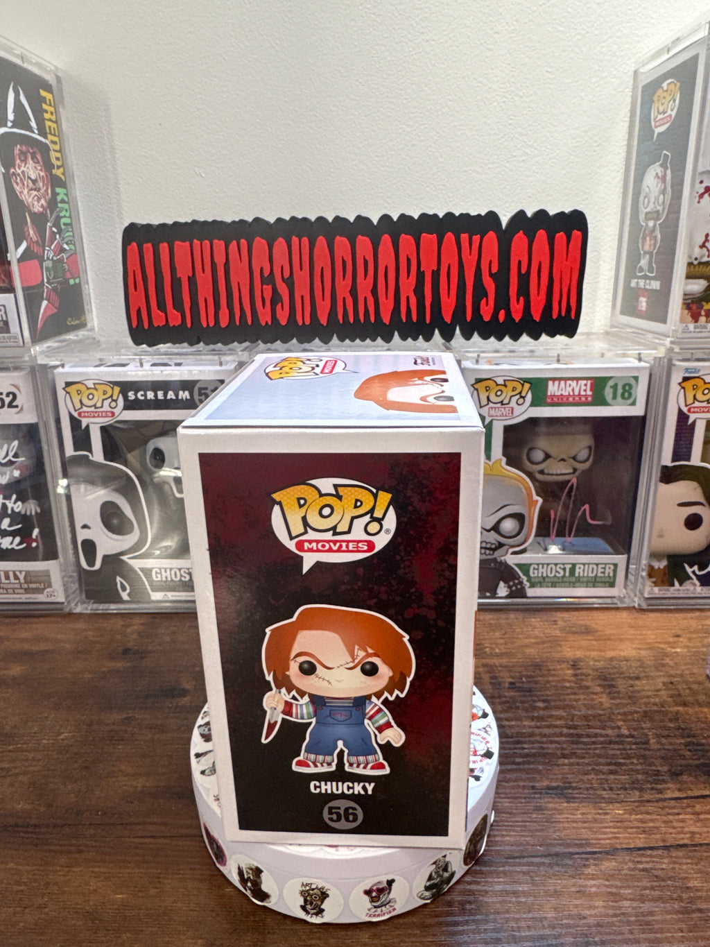 Signed Tom Holland Chucky #56