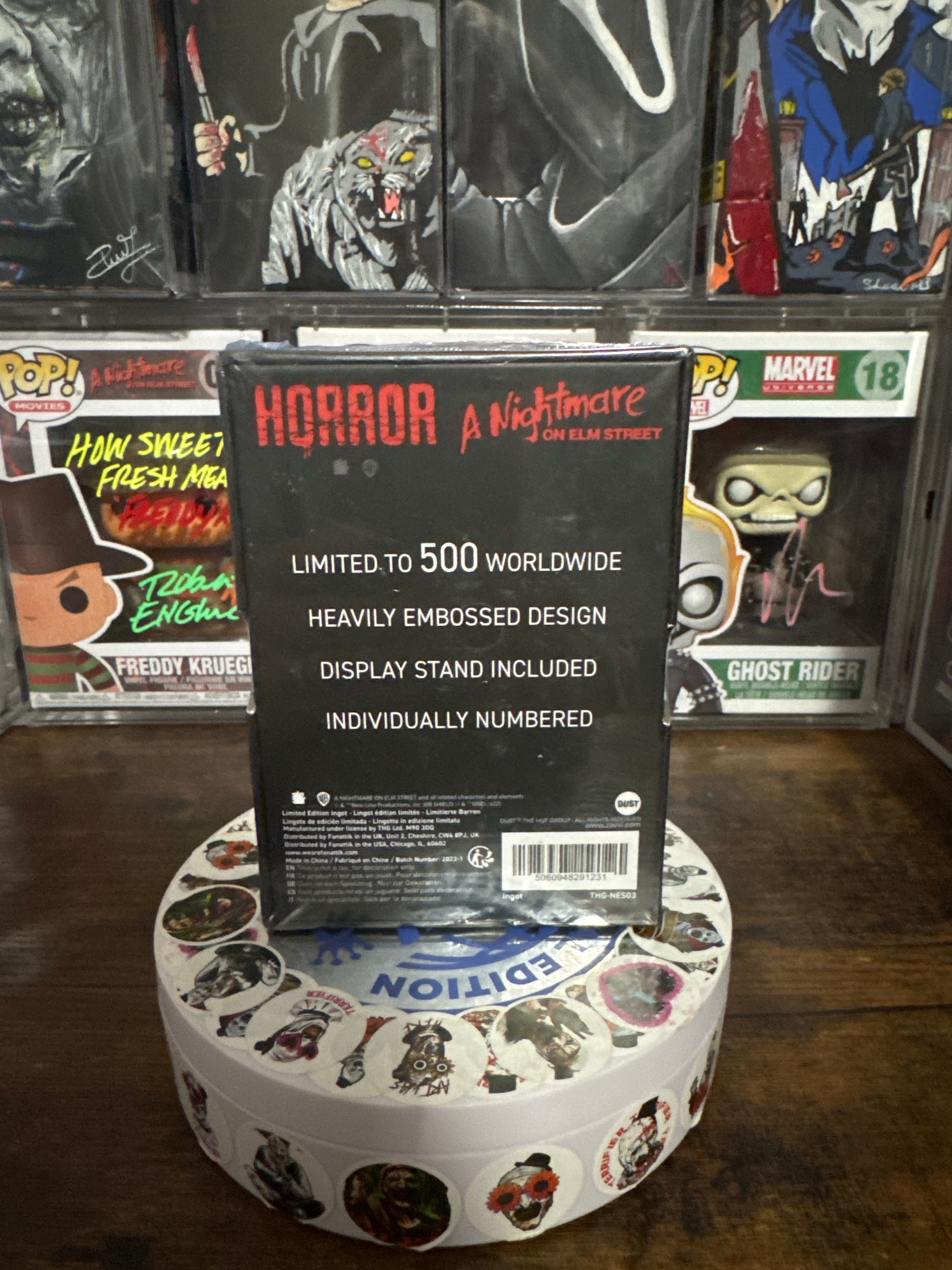 A Nightmare On Elm Street Ingot Limited to 500