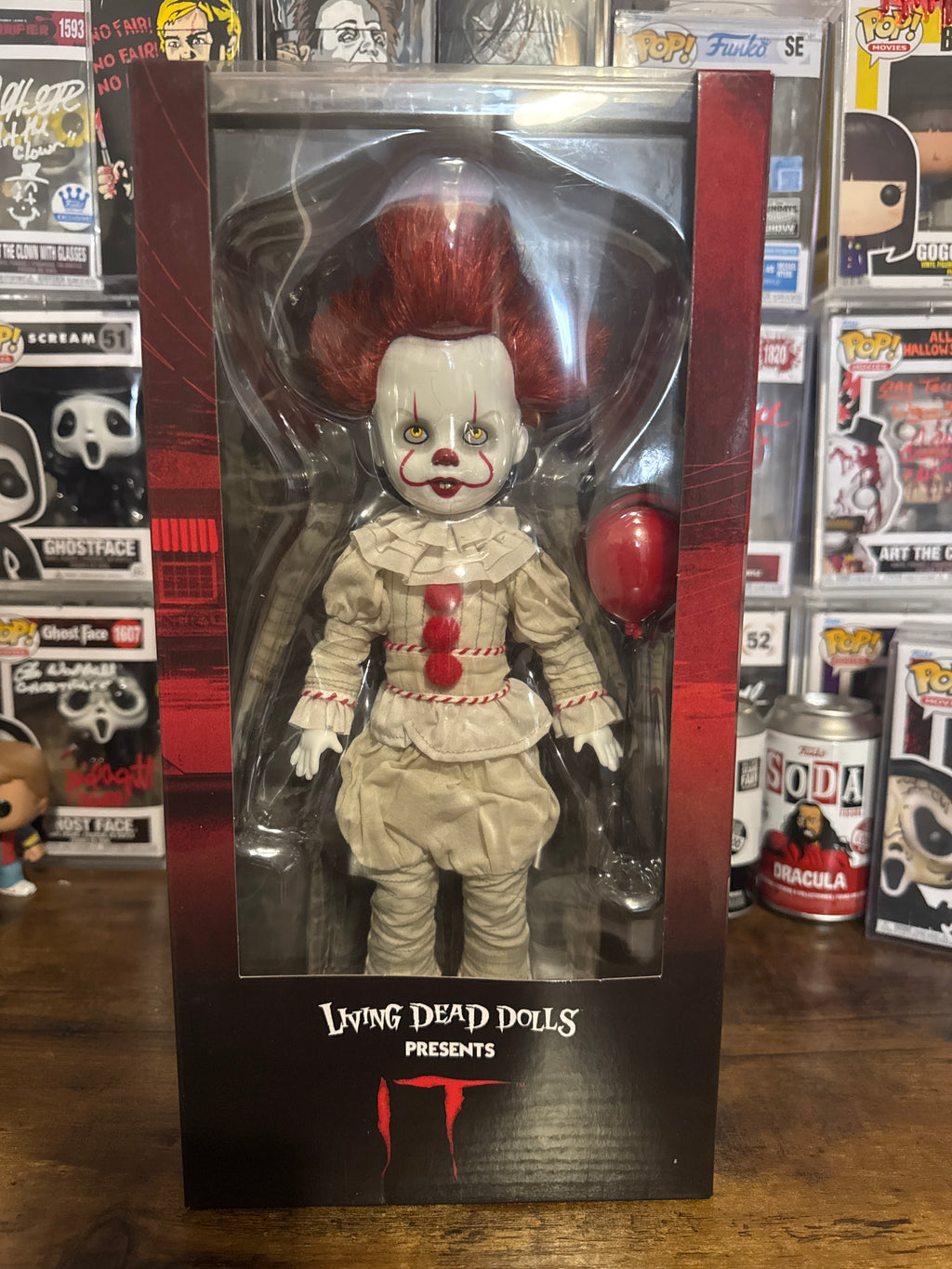 Pennywise 2017 Living Dead Dolls Present IT Mezco