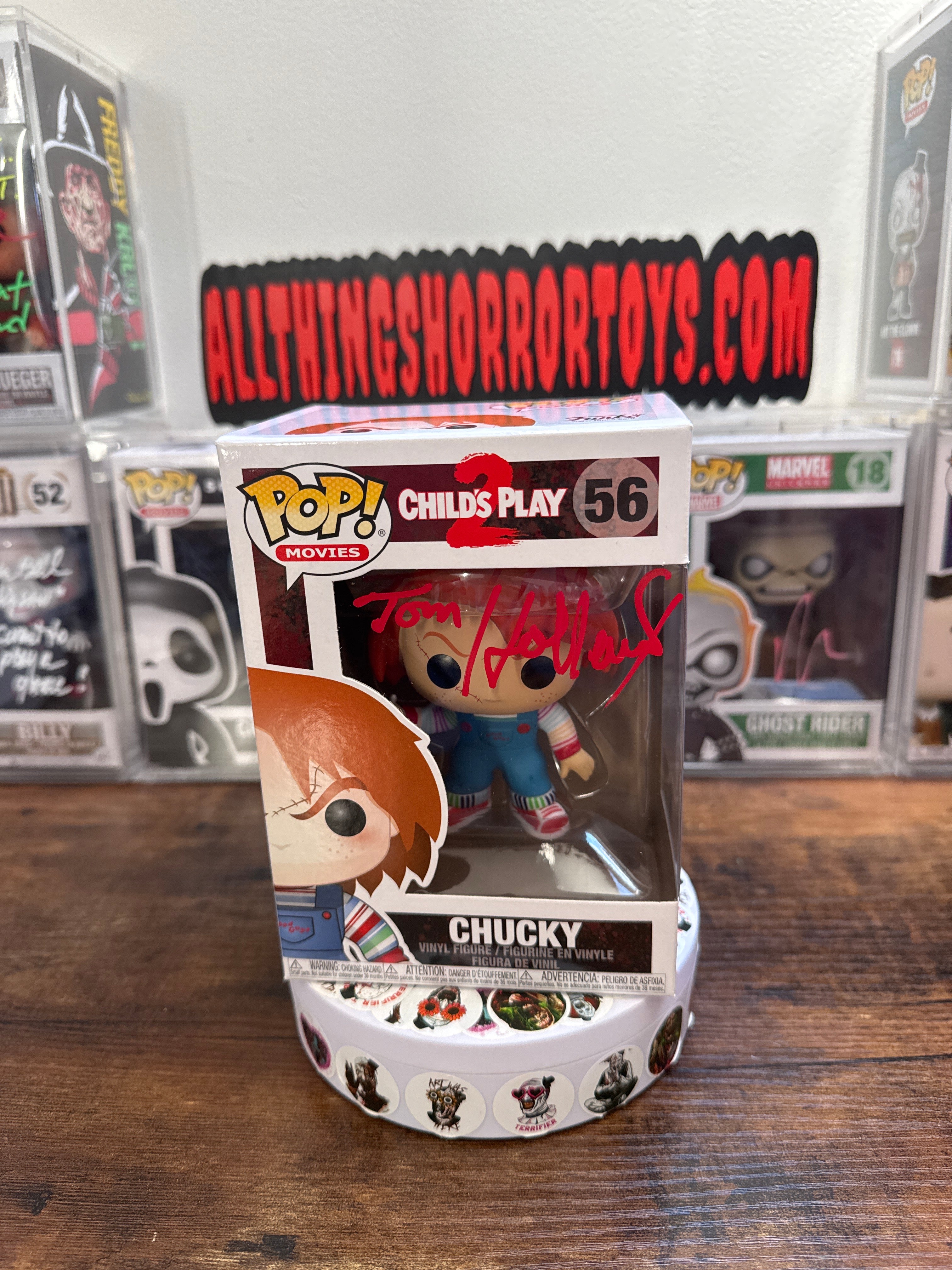 Signed Tom Holland Chucky #56