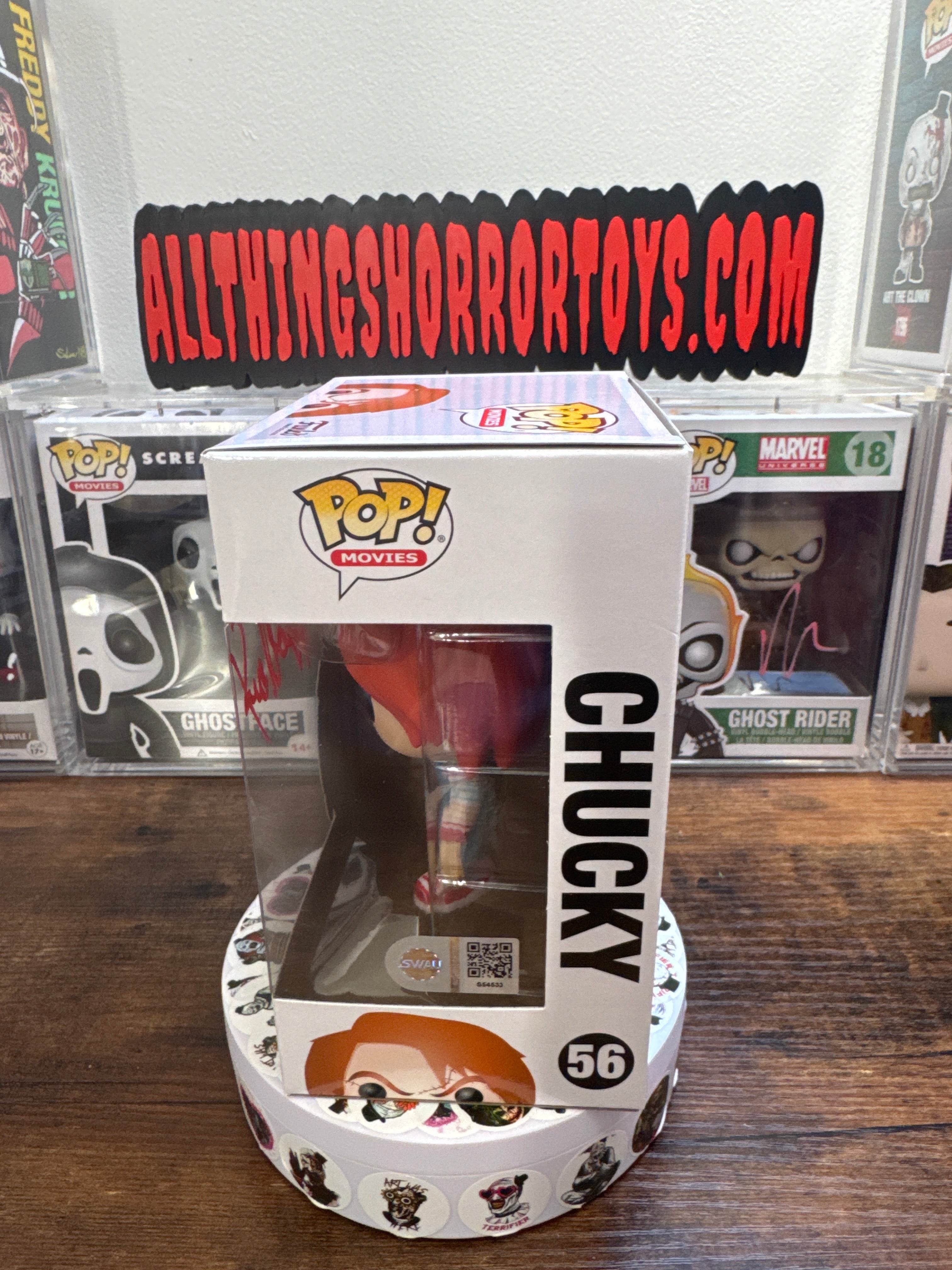 Signed Tom Holland Chucky #56