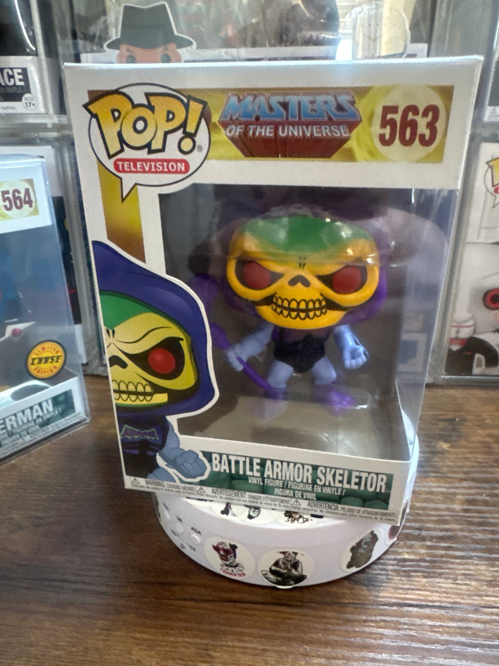 Vaulted Battle Armor Skeletor #563 Masters Of The Universe