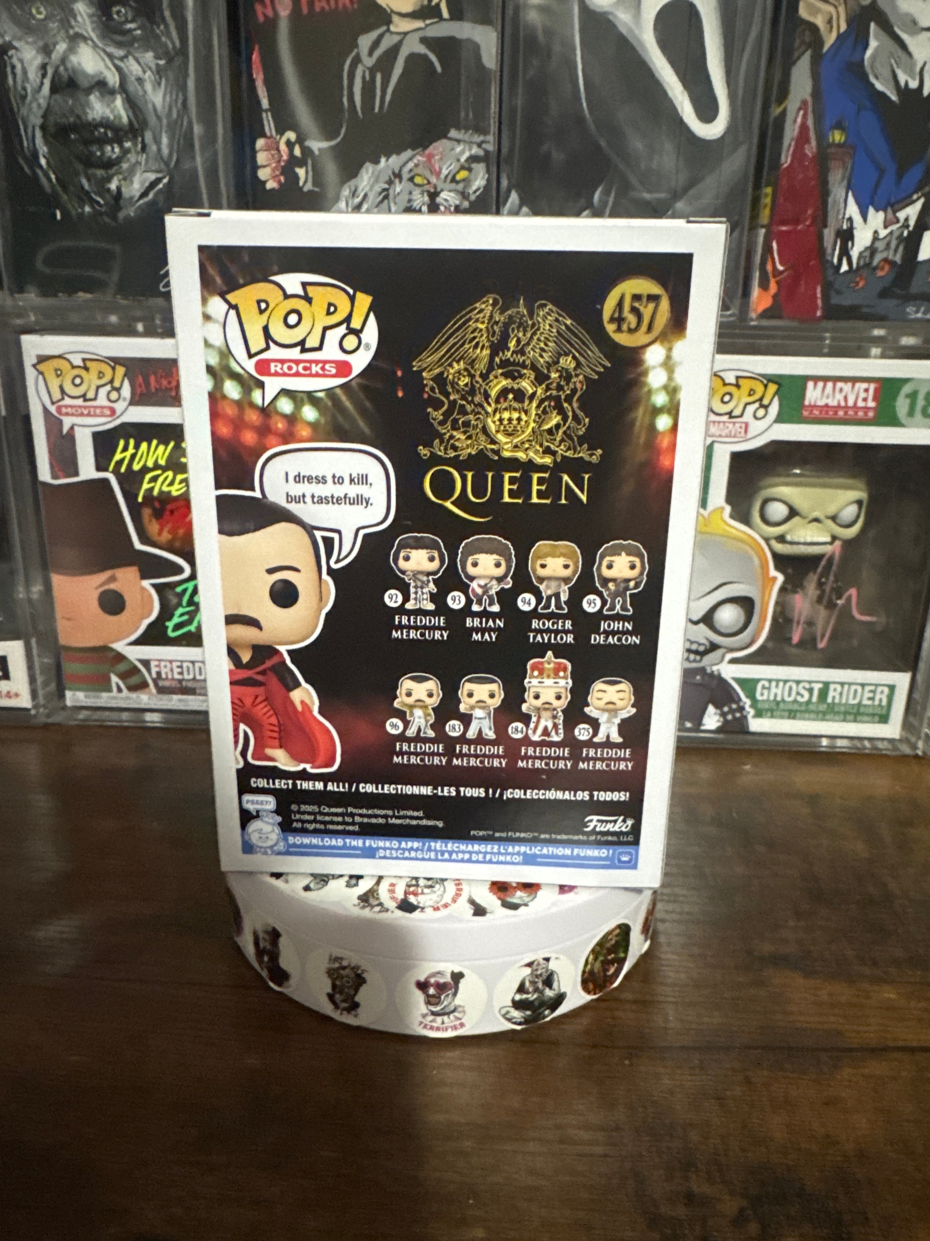 Pop Rocks Freddie Mercury #457 Queen