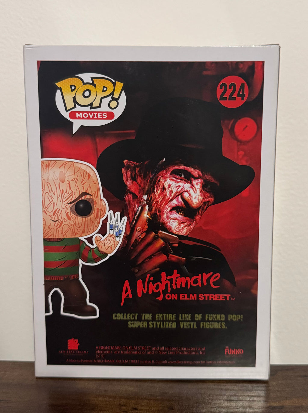 Vaulted Freddy Krueger #224  Nightmare On Elm Street
