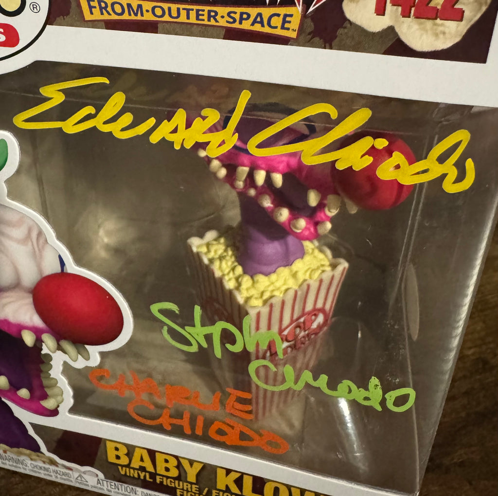 Signed Killer Klowns From Outer space Chiodo Brothers