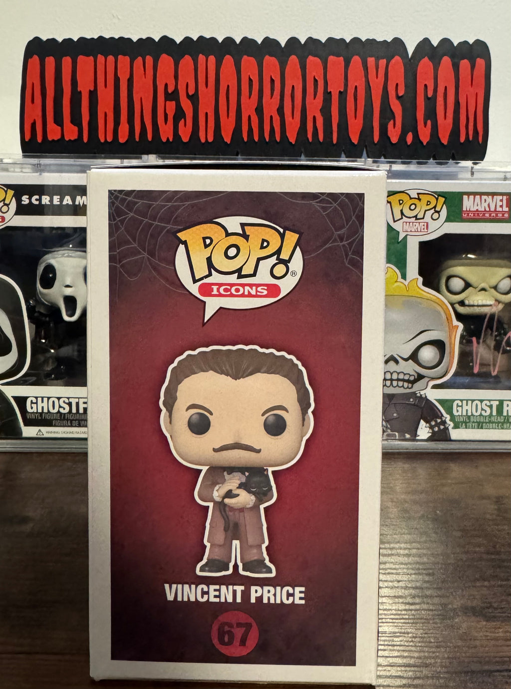 Signed Victoria Price Vincent Price #67