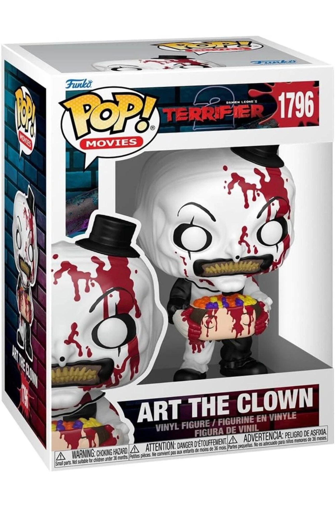 Art the clown with head #1796