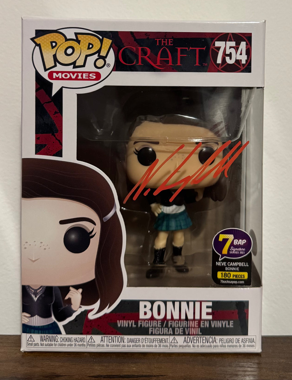 Signed Bonnie The Craft Neve Campbell