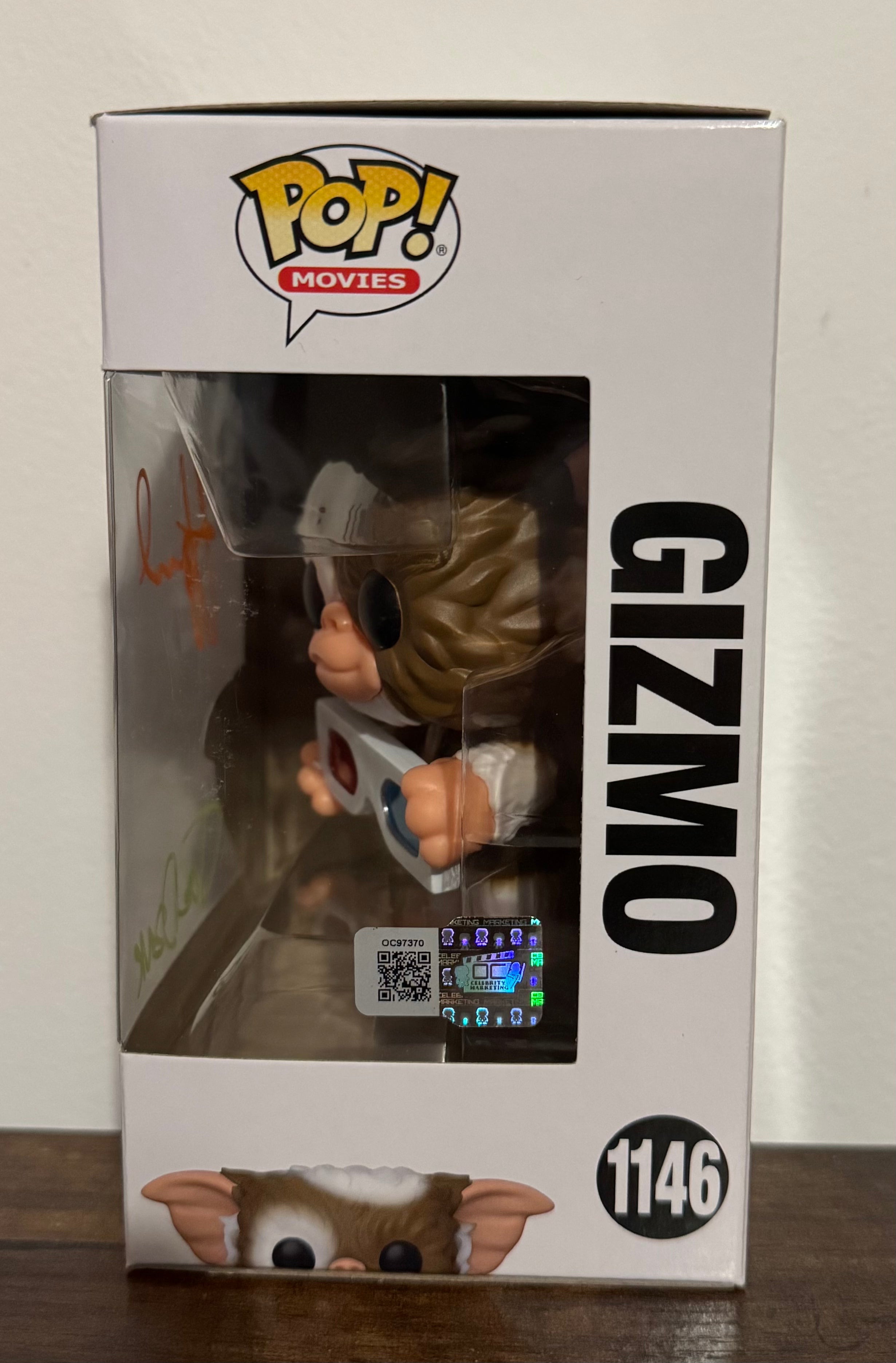 Signed Gizmo Howie Mandel & Joe Dante