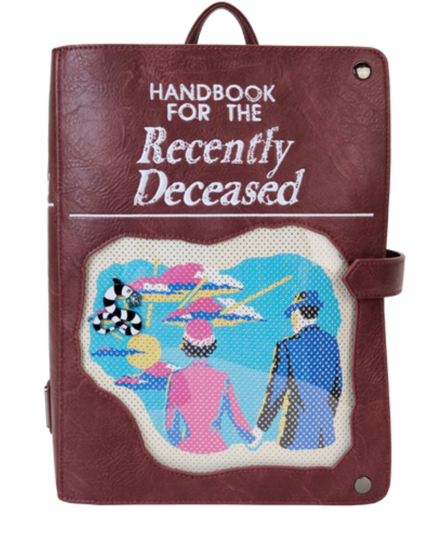 Beetlejuice Handbook For The Recently Deceased Back Pack