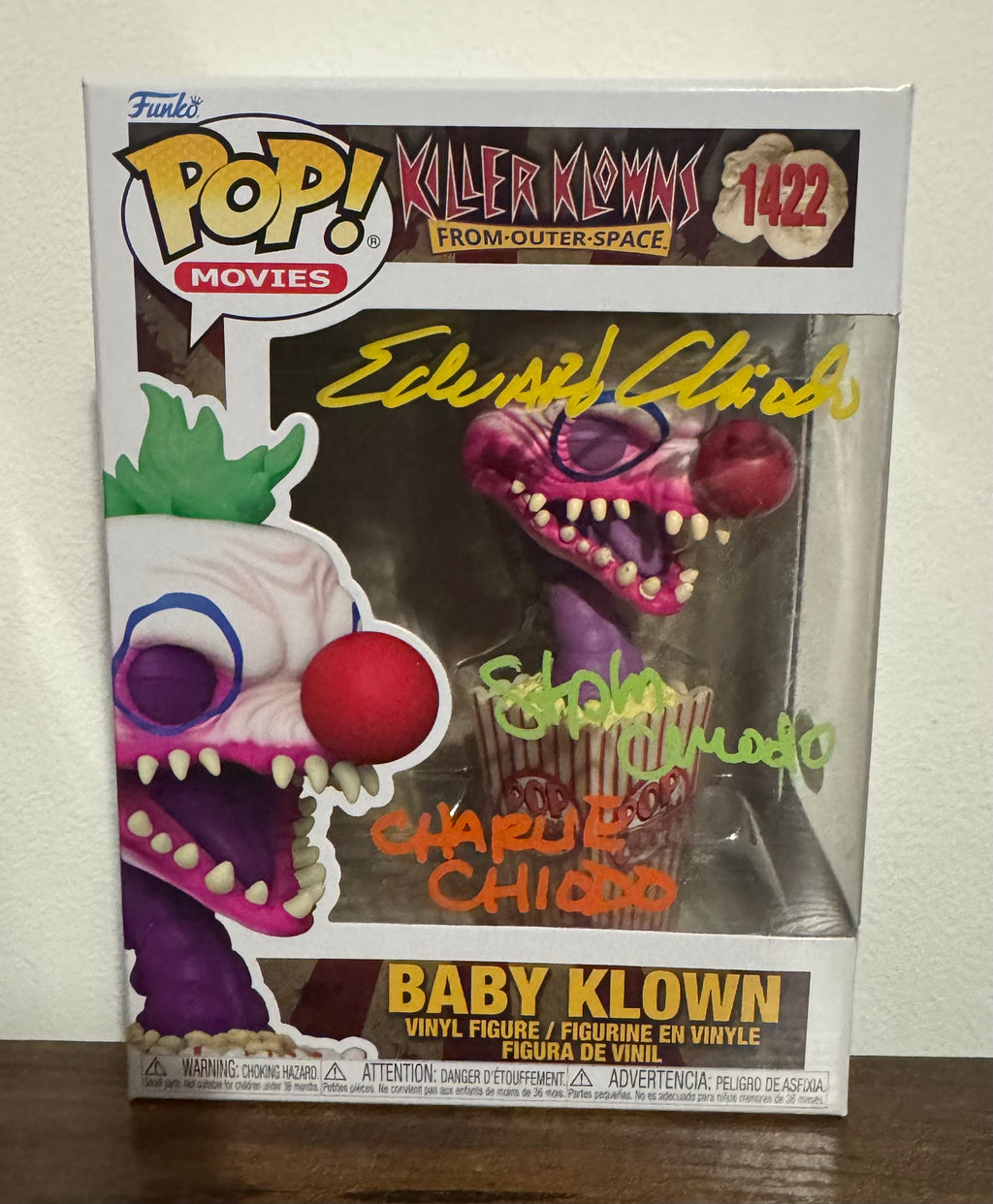 Signed Killer Klowns From Outer space Chiodo Brothers