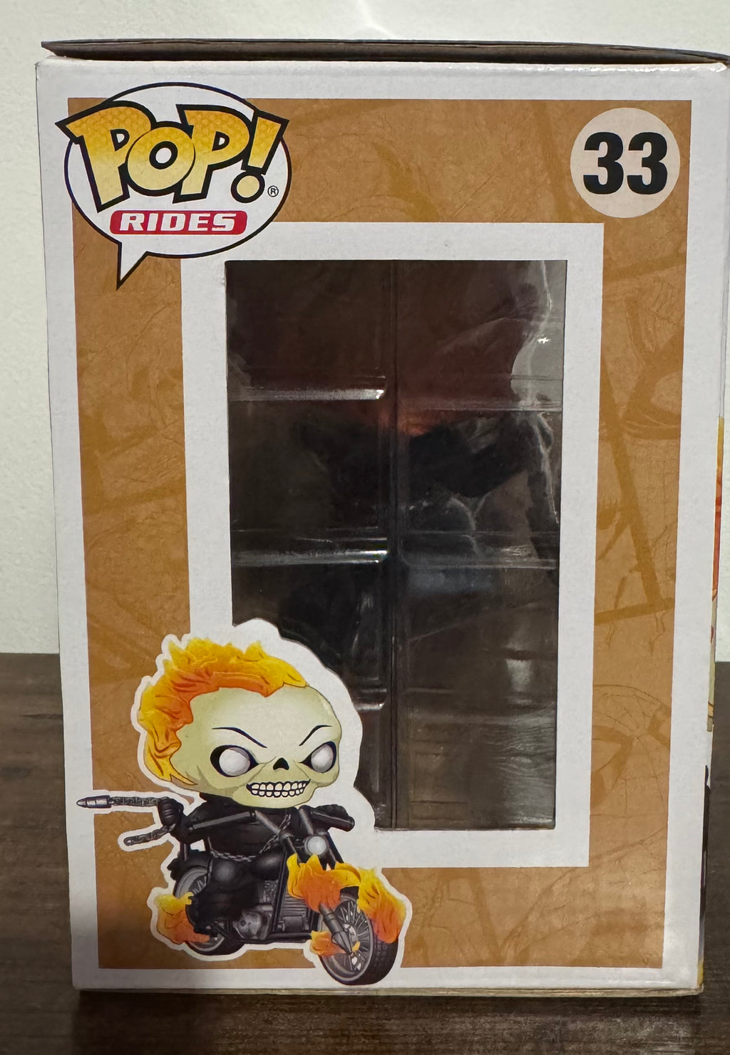 Vaulted Ghost Rider Pop Rides #33 GITD
