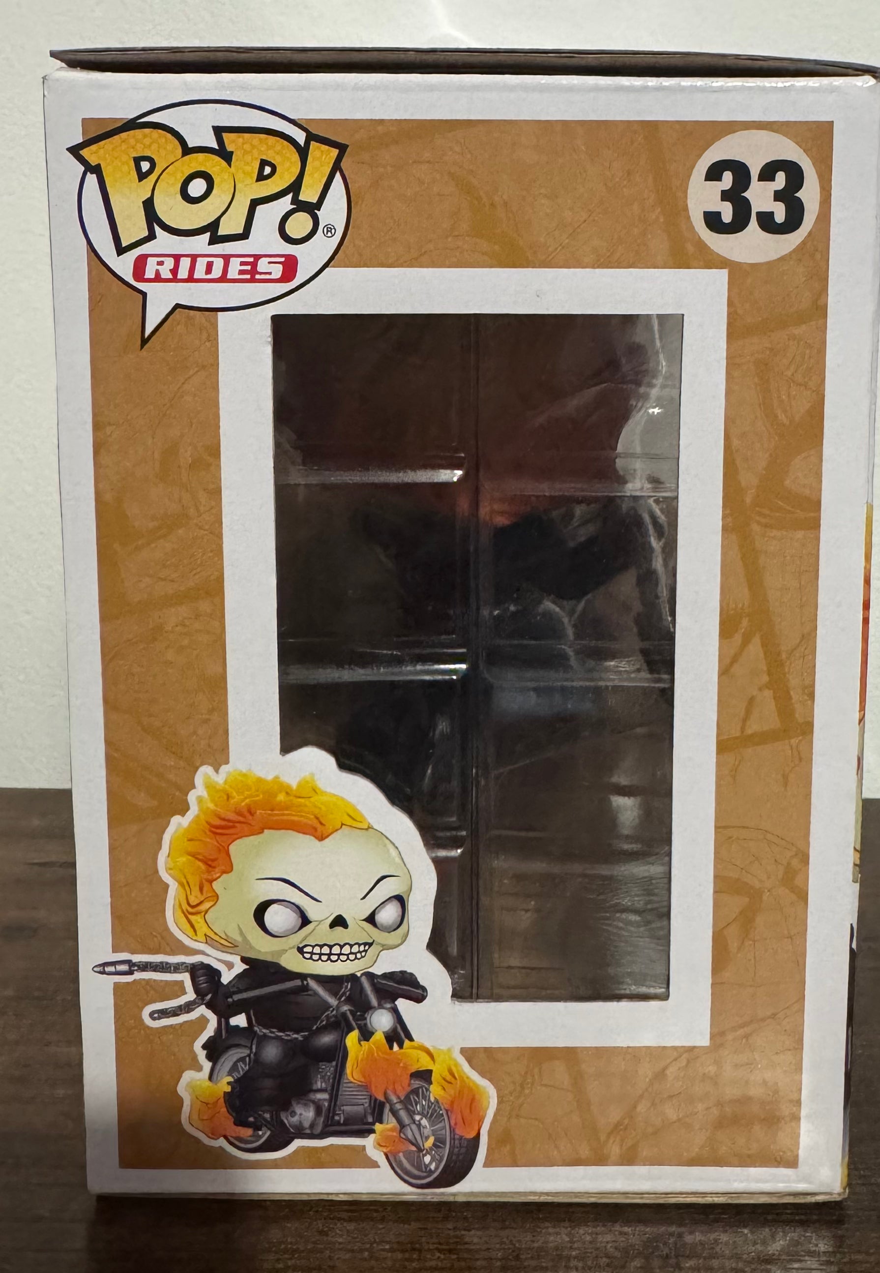 Vaulted Ghost Rider Pop Rides #33 GITD