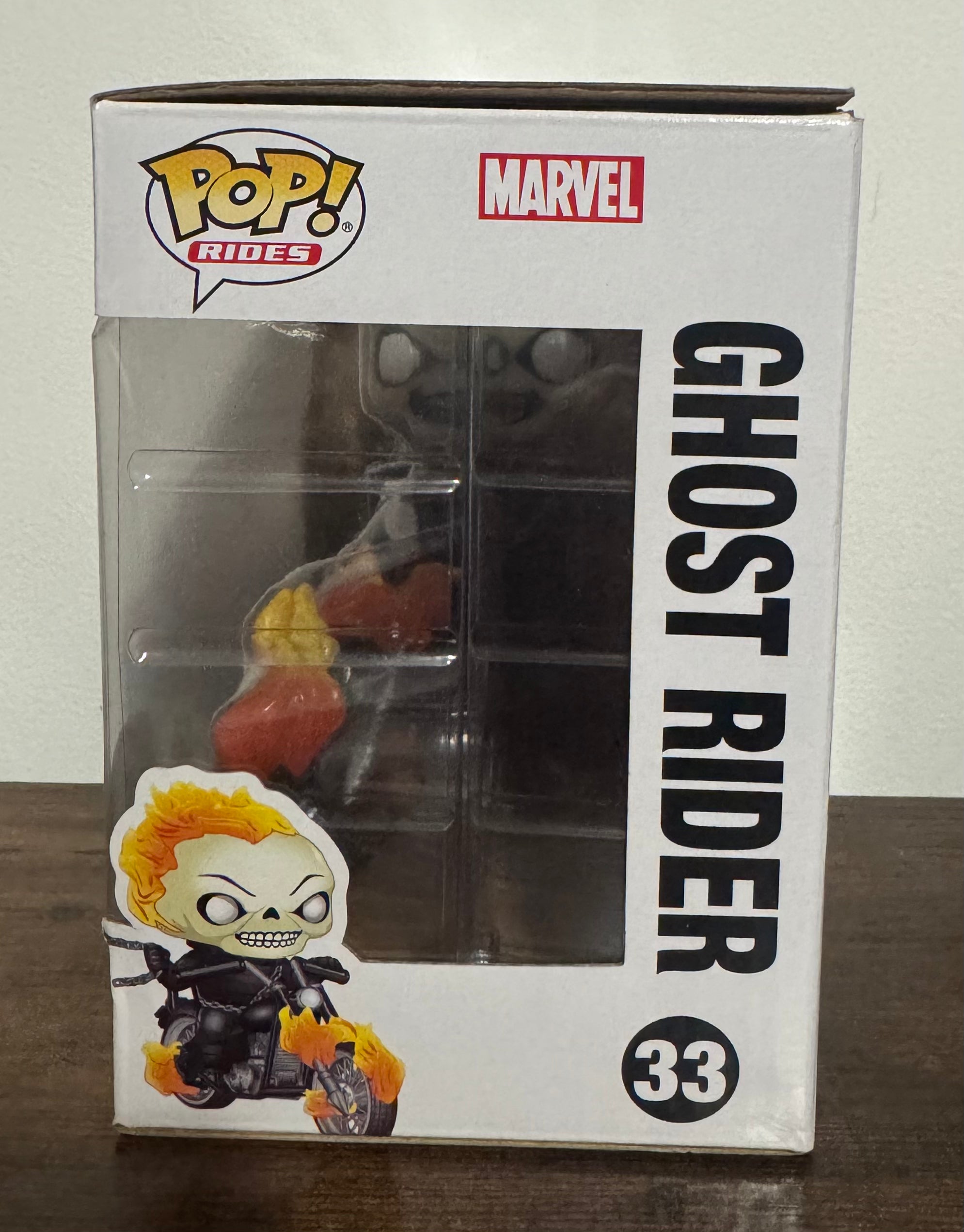 Vaulted Ghost Rider Pop Rides #33 GITD