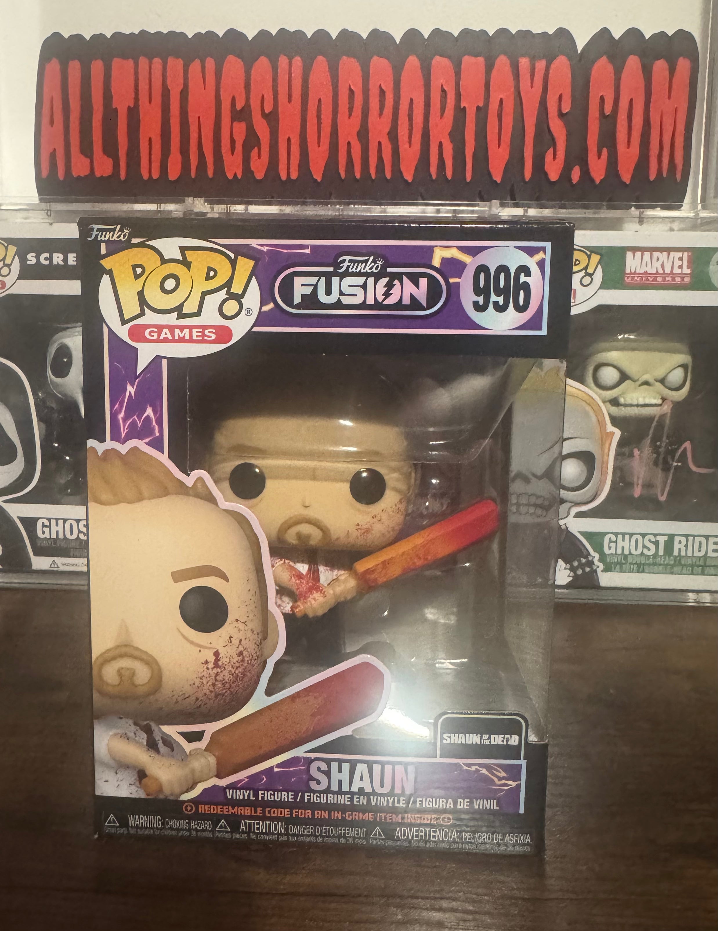 Shaun #996 Shaun of The Dead Funko Fusion
