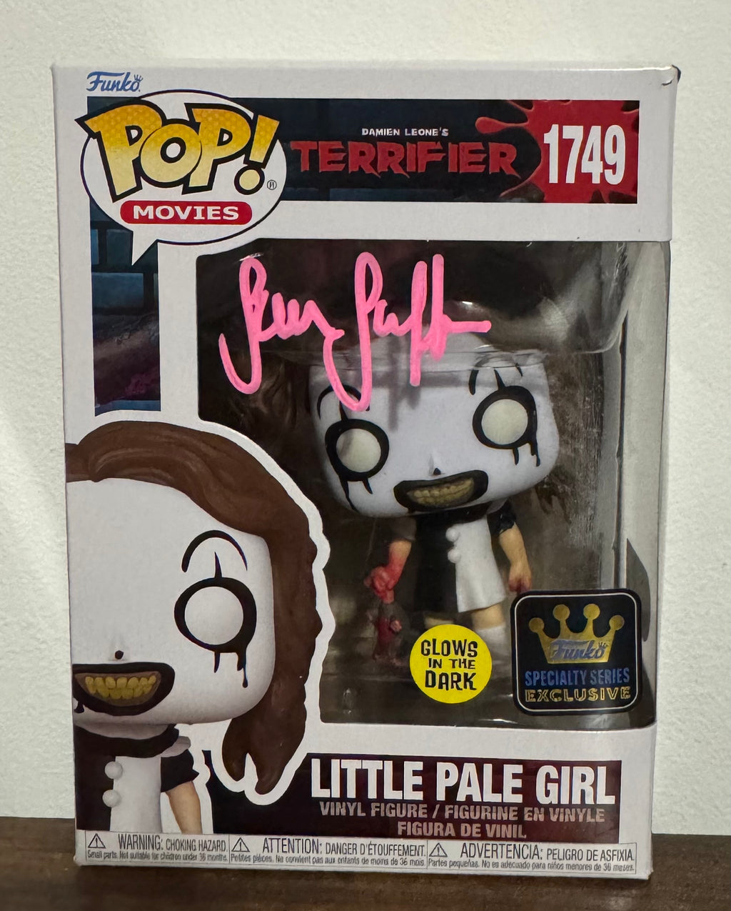 Signed Little Pale Girl Samantha Scaffidi