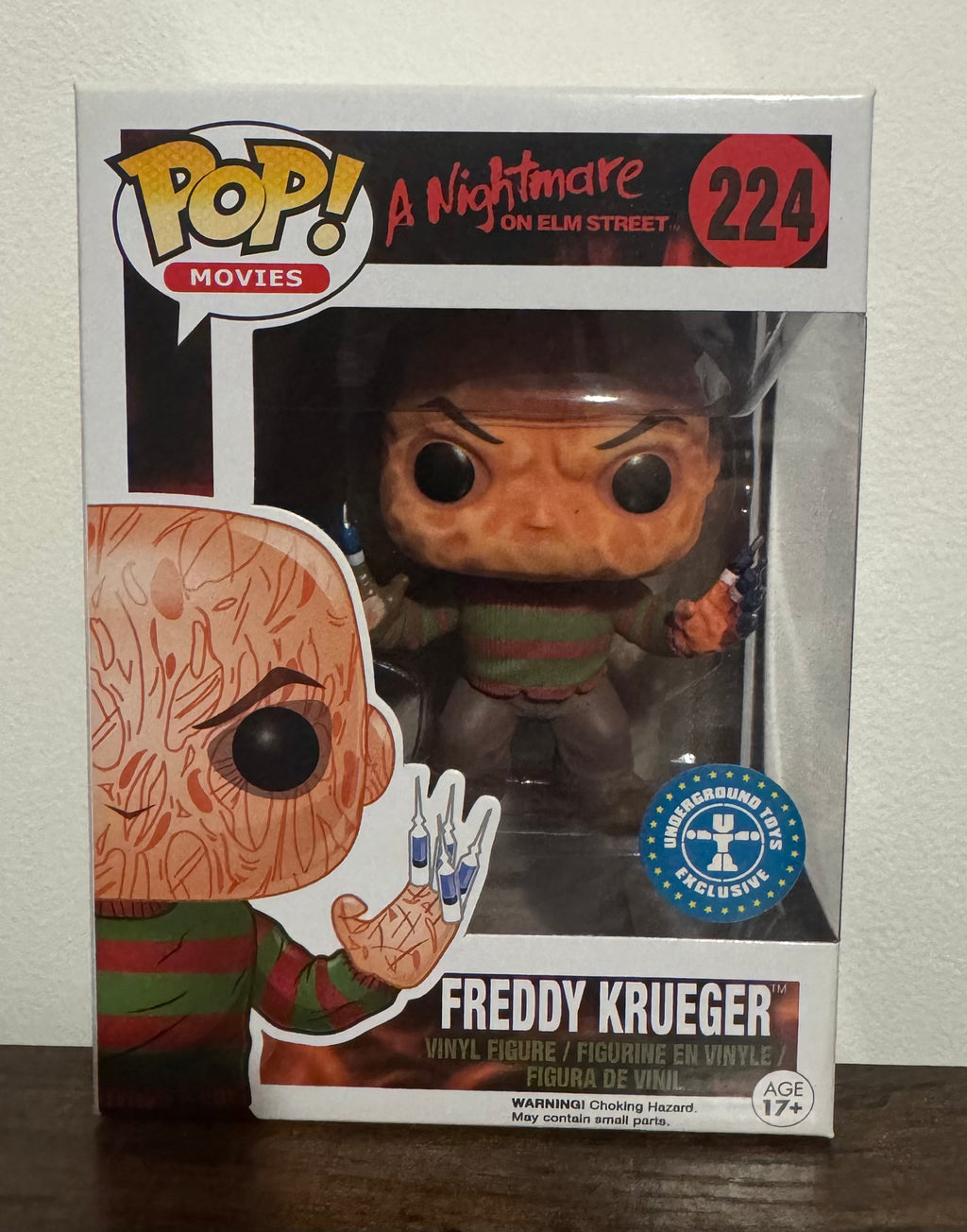 Vaulted Freddy Krueger #224  Nightmare On Elm Street