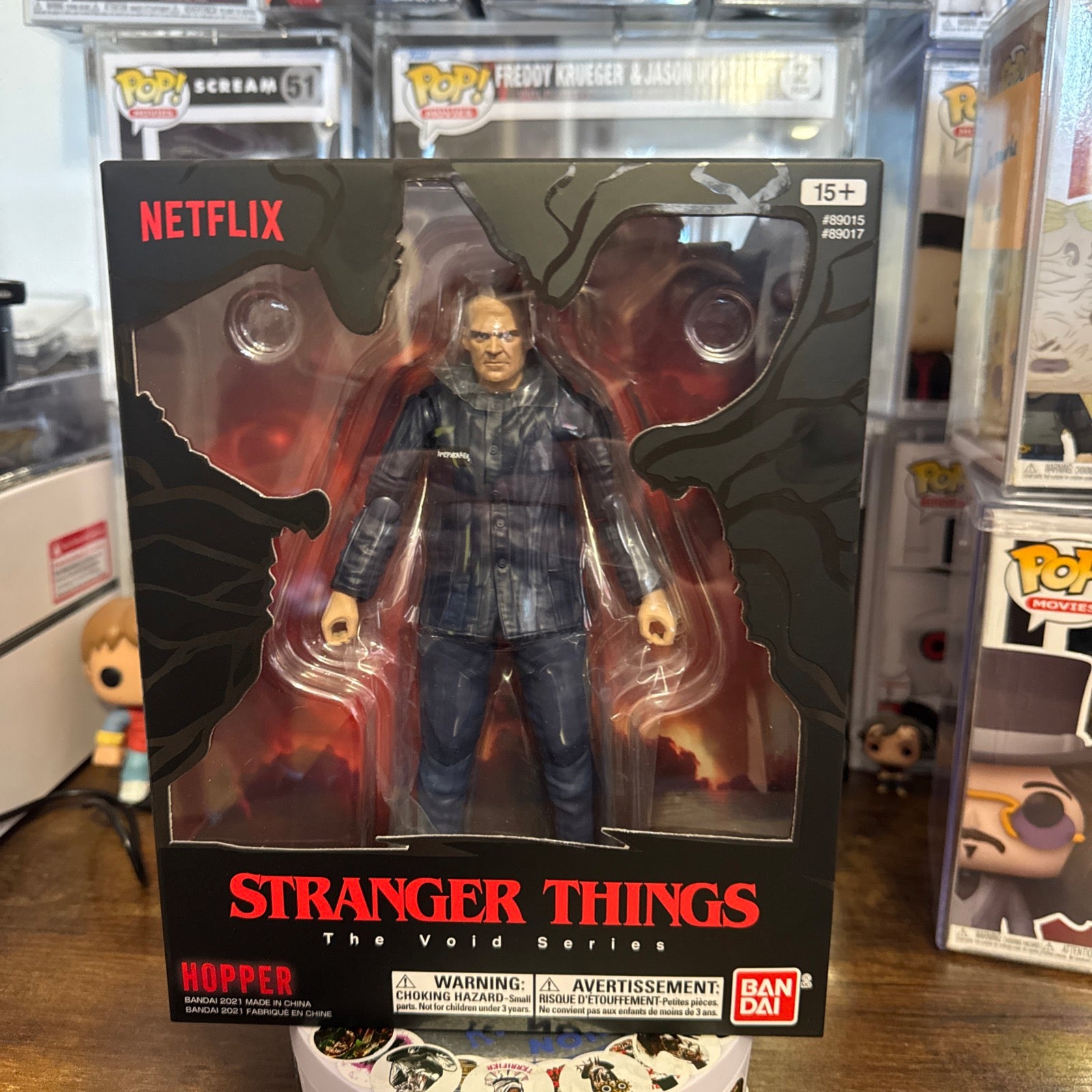 Hopper Stranger Things The Void Series 6” Figure