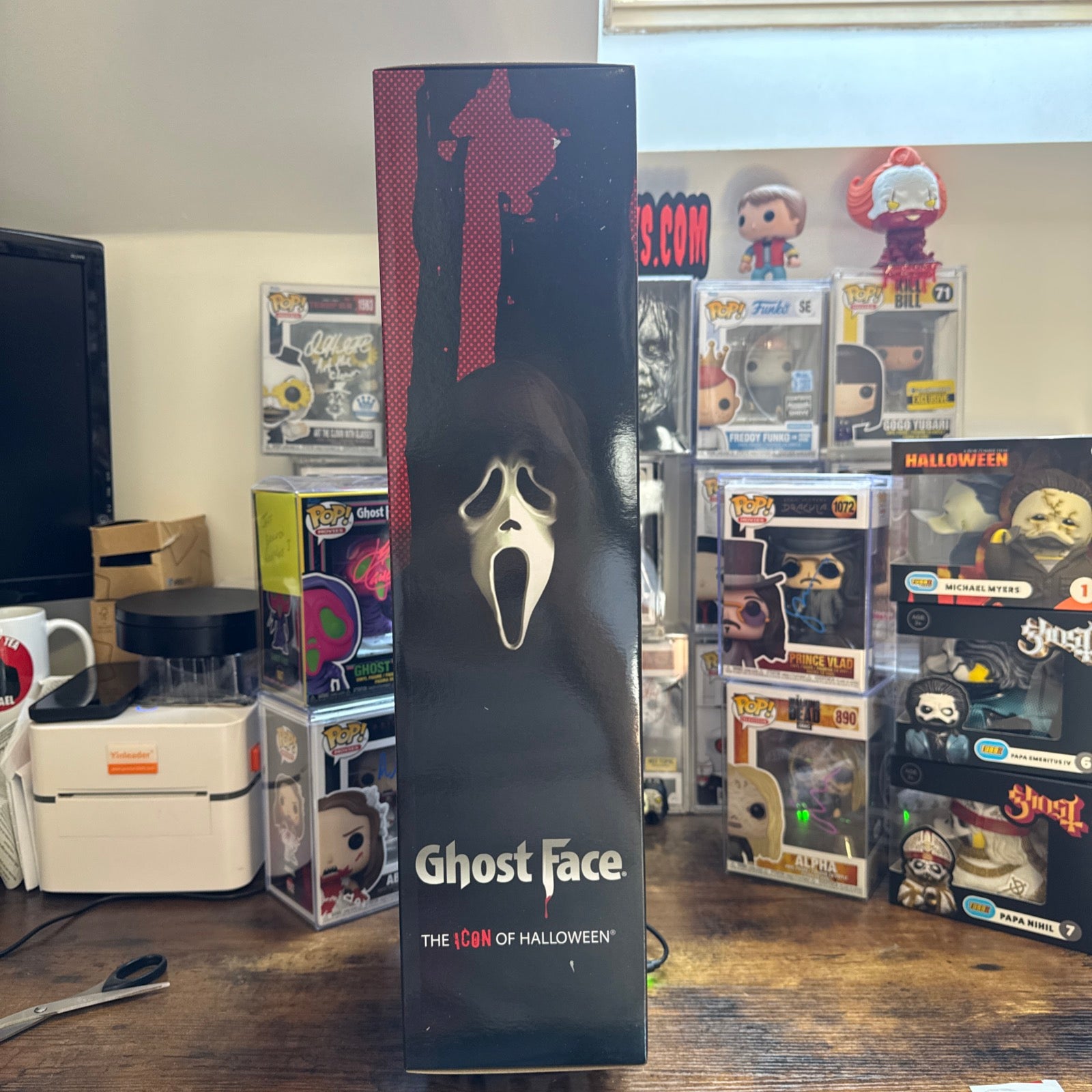 Ghost Face 18” Roto Plush Doll Mezco