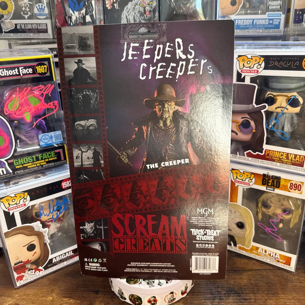 The creeper 7” Scream Greats Series 2 Jeepers Creepers Trick or Treat Studios