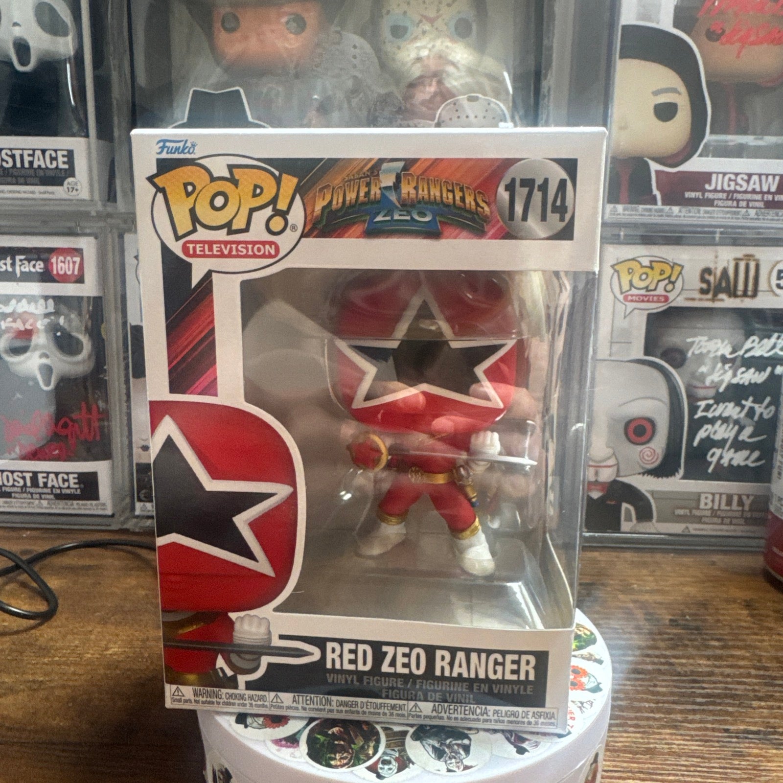 Red Zeo Ranger #1714 Power Rangers Zeo