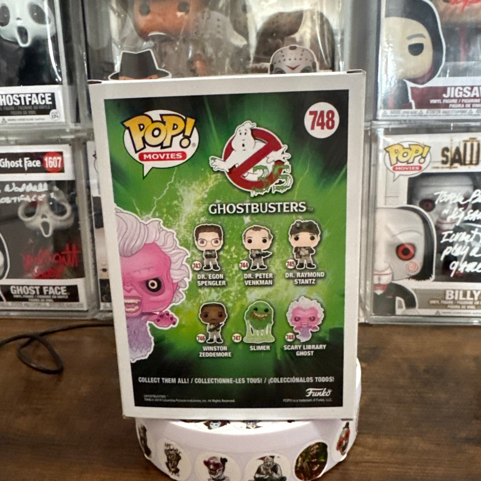 Vaulted Scary Library Ghost #748 Ghostbusters