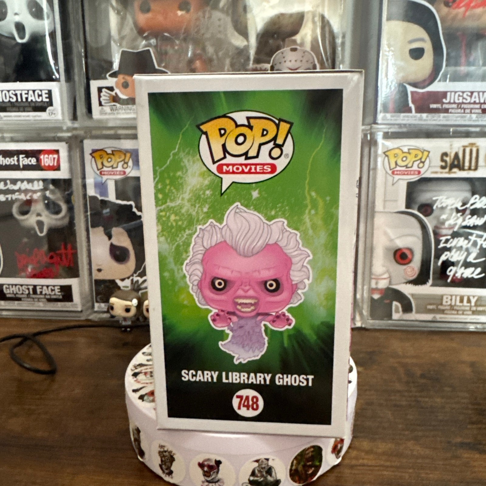 Vaulted Scary Library Ghost #748 Ghostbusters