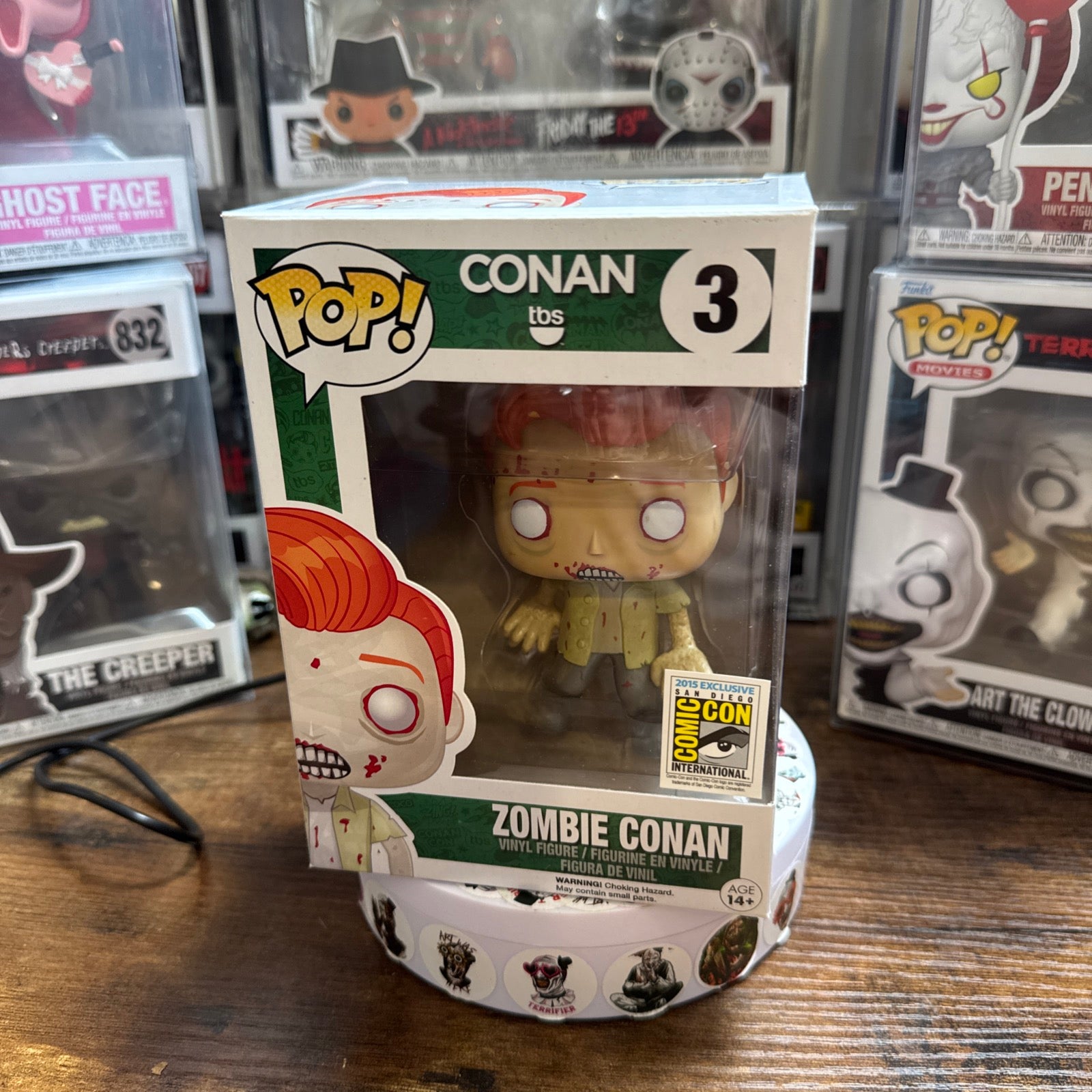 Vaulted Zombie Conan #3 Conan tbs San Diego Comic Con 2015 Exclusive