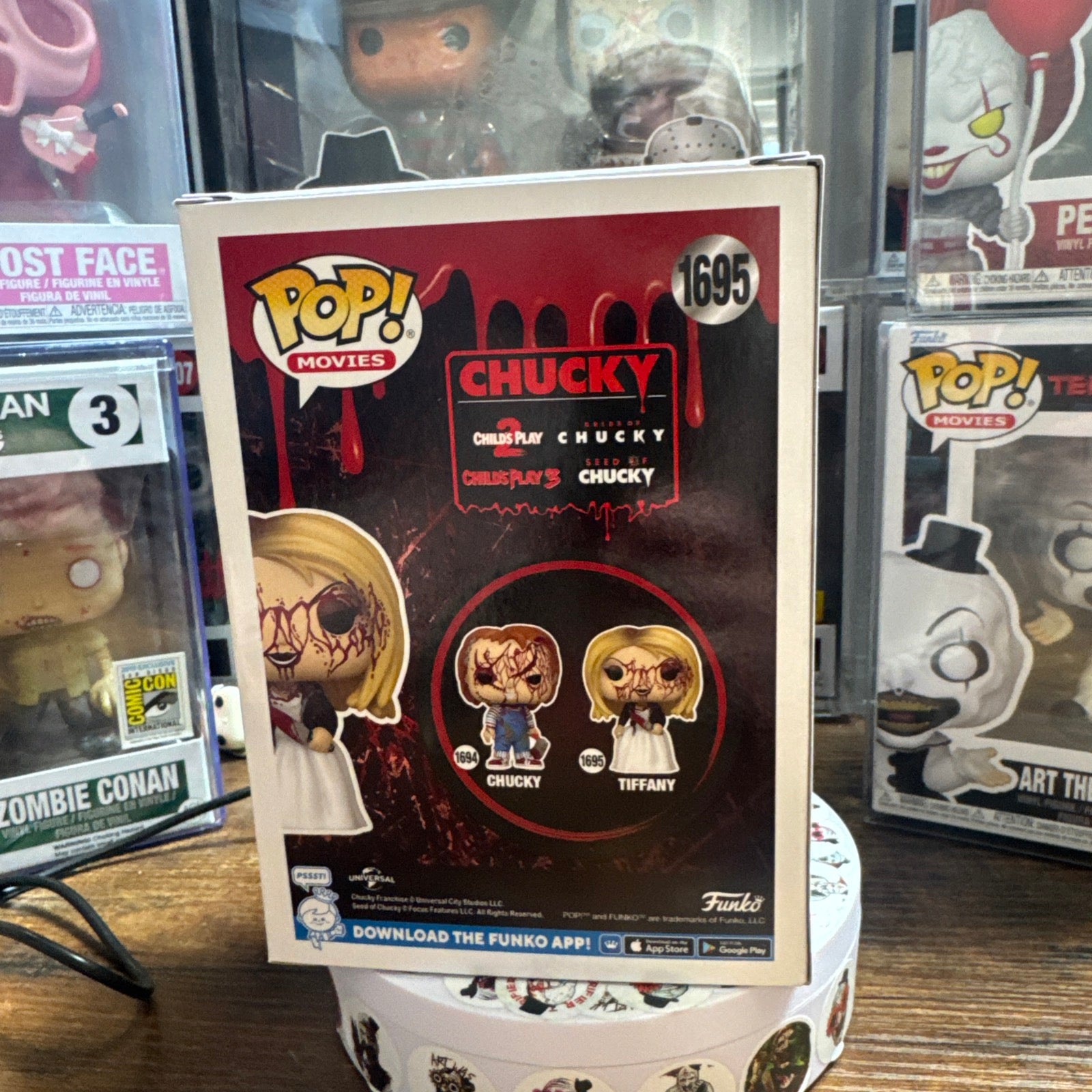 Tiffany #1695 Bloody Bride Of Chucky