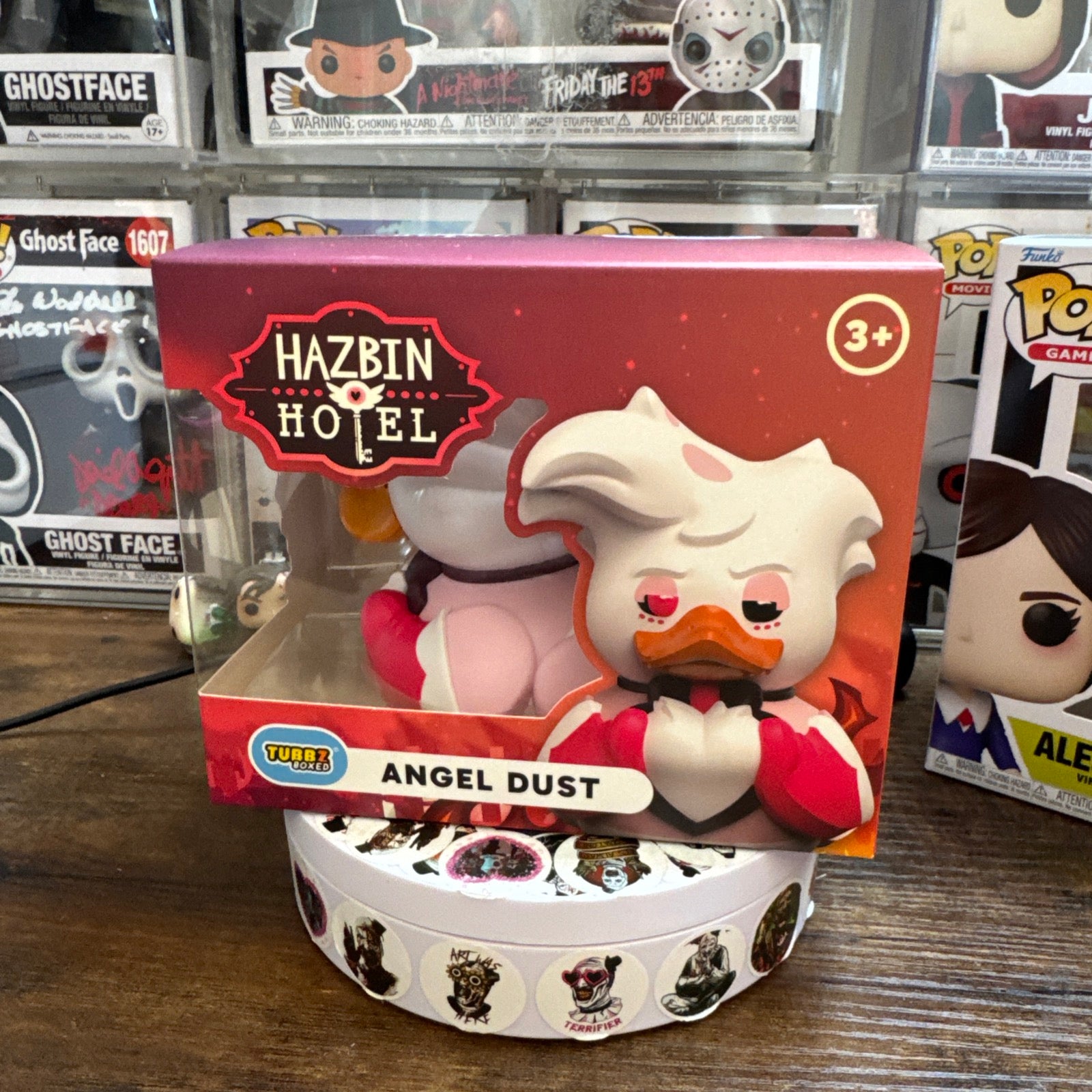 Tubbz Angel Dust Hazbin Hotel Boxed Edition