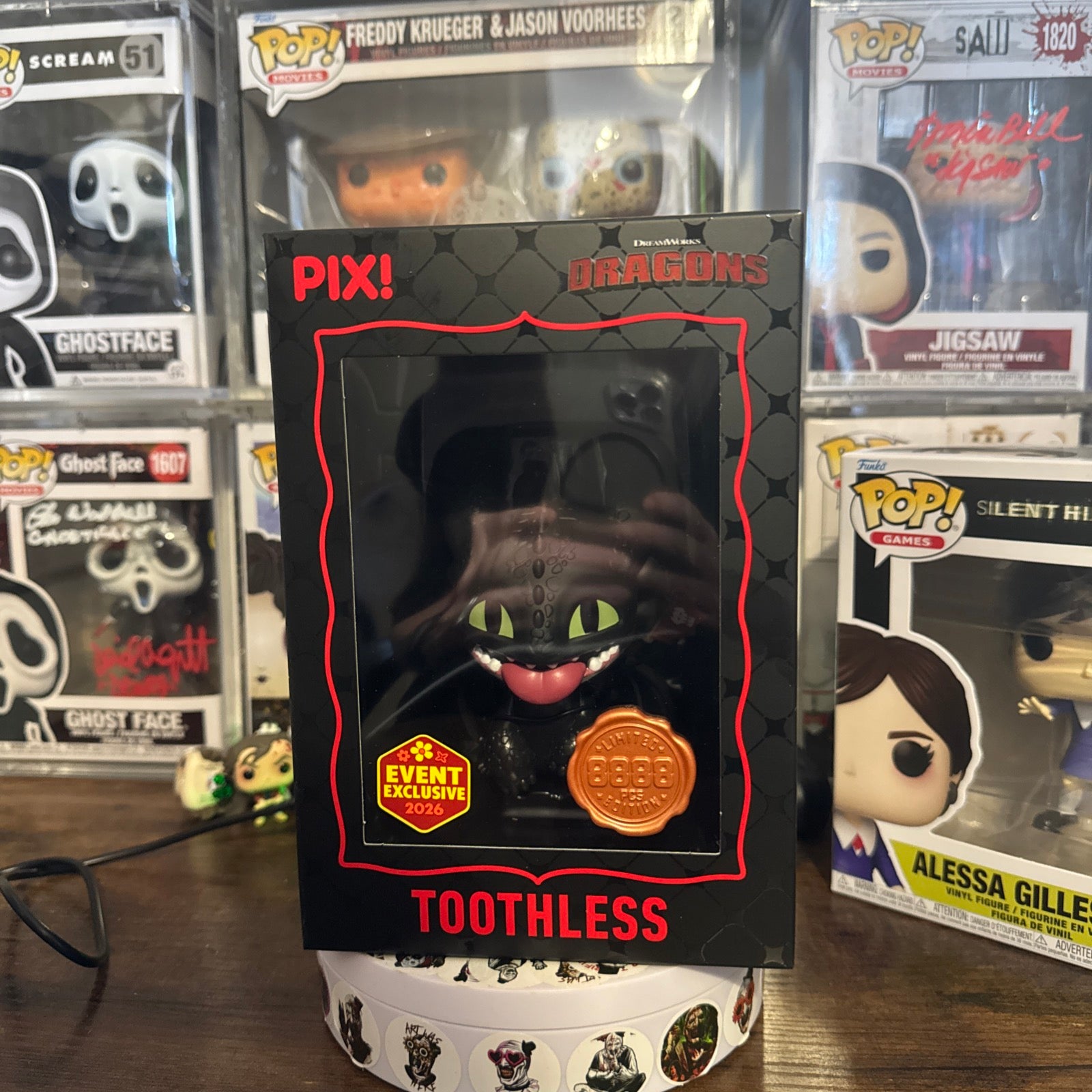 Thrilljoy Pix! Toothless Hero 8888 pcs Dragons
