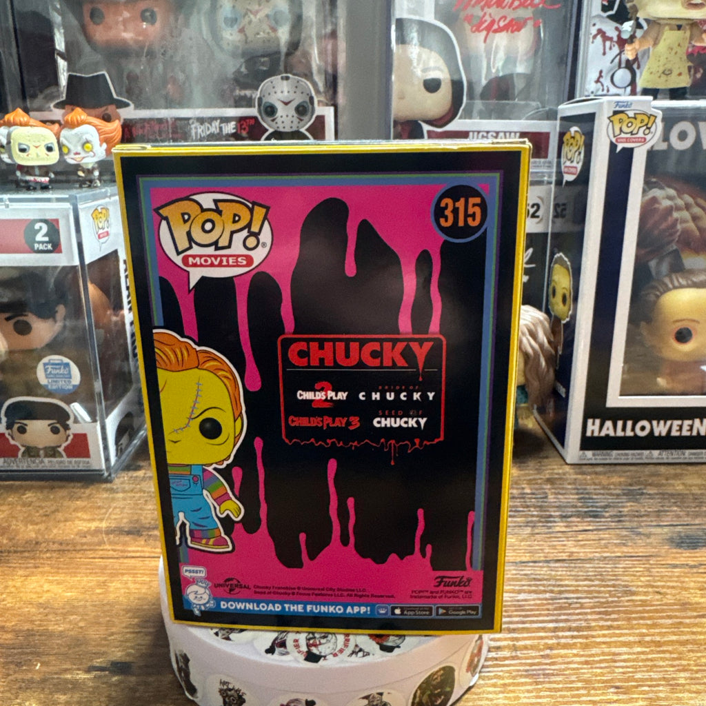 Vaulted Chuck #315 Bride Of Chucky Blacklight