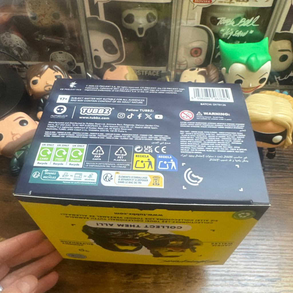 Tubbz Johnny Silverhand Cyberpunk 2077 Boxed Edition