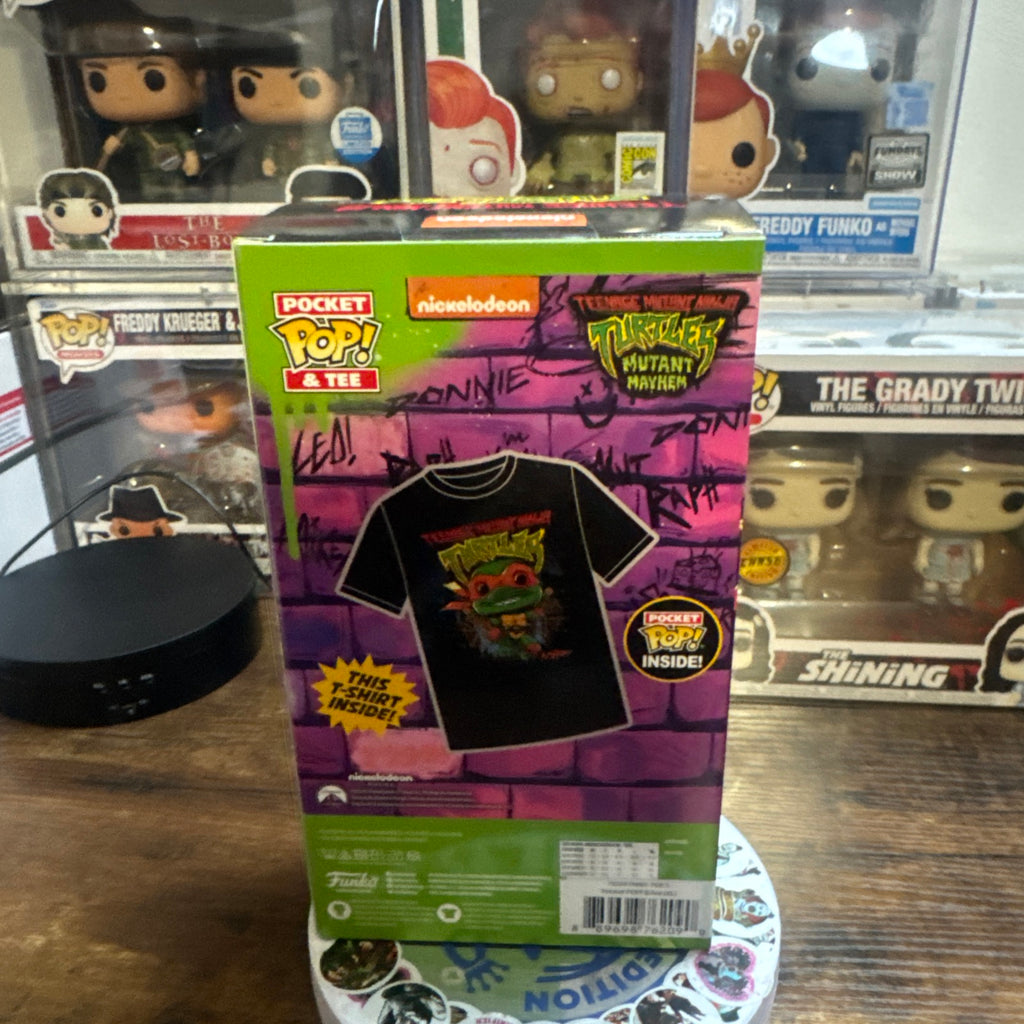 Pocket Pop! & Tee Teenage Mutant Ninja Turtles TMNT Childs XL