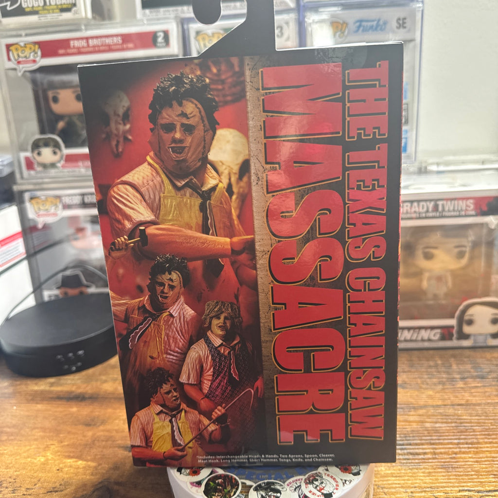 Leatherface Ultimate 7” Figure 50th Anniversary The Texas Chain Massacre