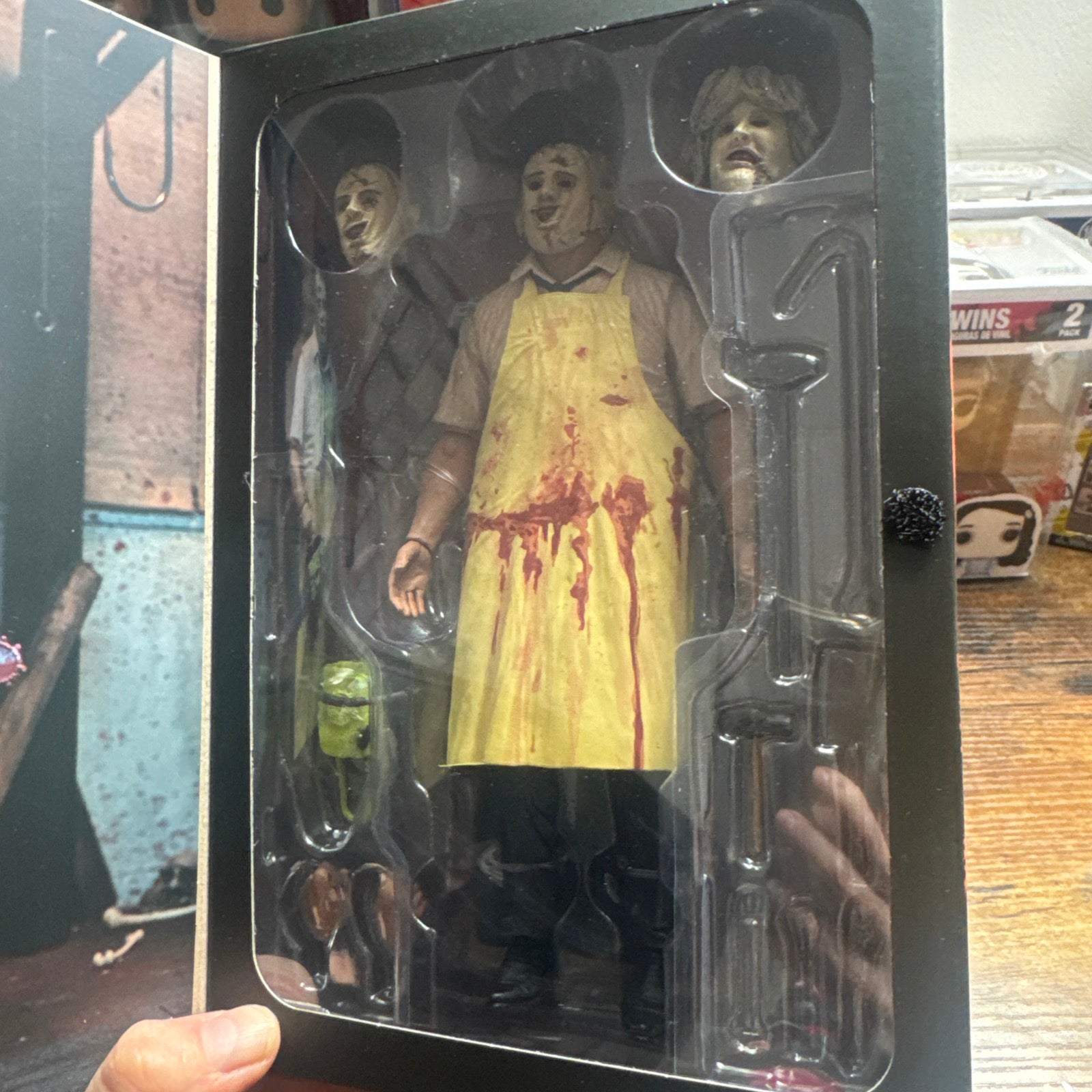 Leatherface Ultimate 7” Figure 50th Anniversary The Texas Chain Massacre