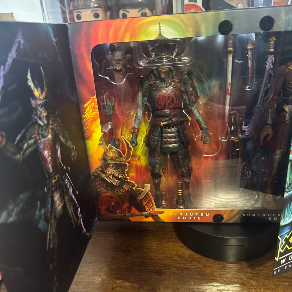 Iron Maiden Future Past World Tour Action Figure 2 Pack 7” Figures