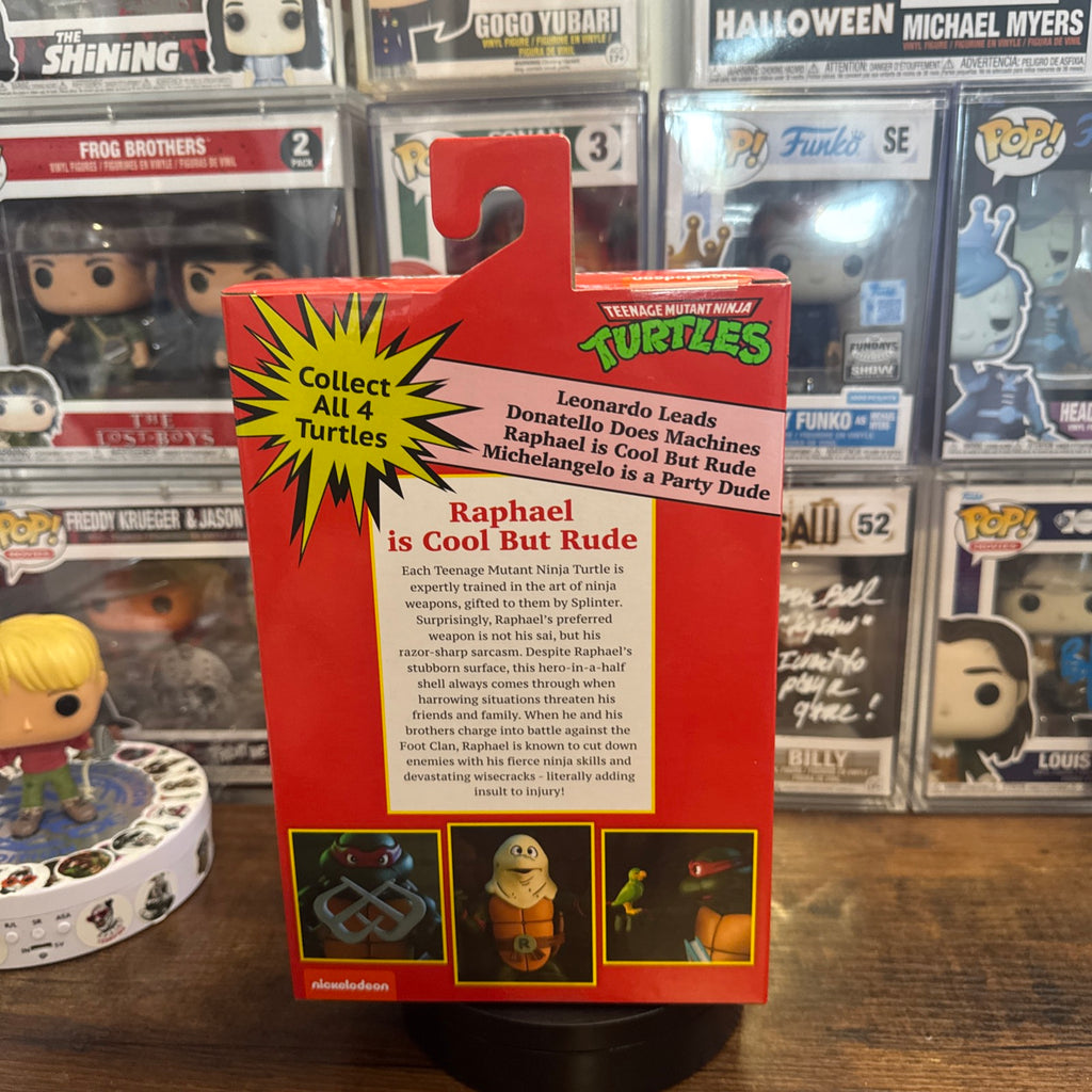 Raphael 7” Figure Teenage Mutant Ninja Turtles TMNT Pizza Club