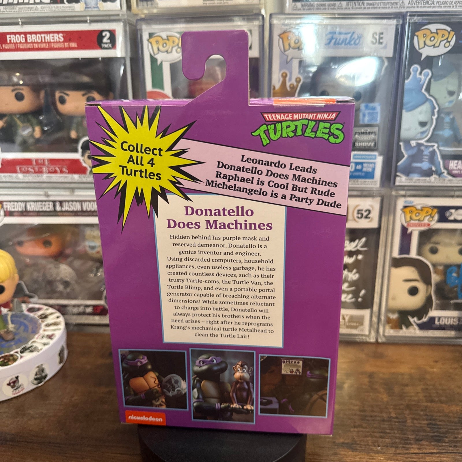 Donatello Does Machines 7” Figure Tennage Mutant Ninja Turtles TMNT Pizza Club