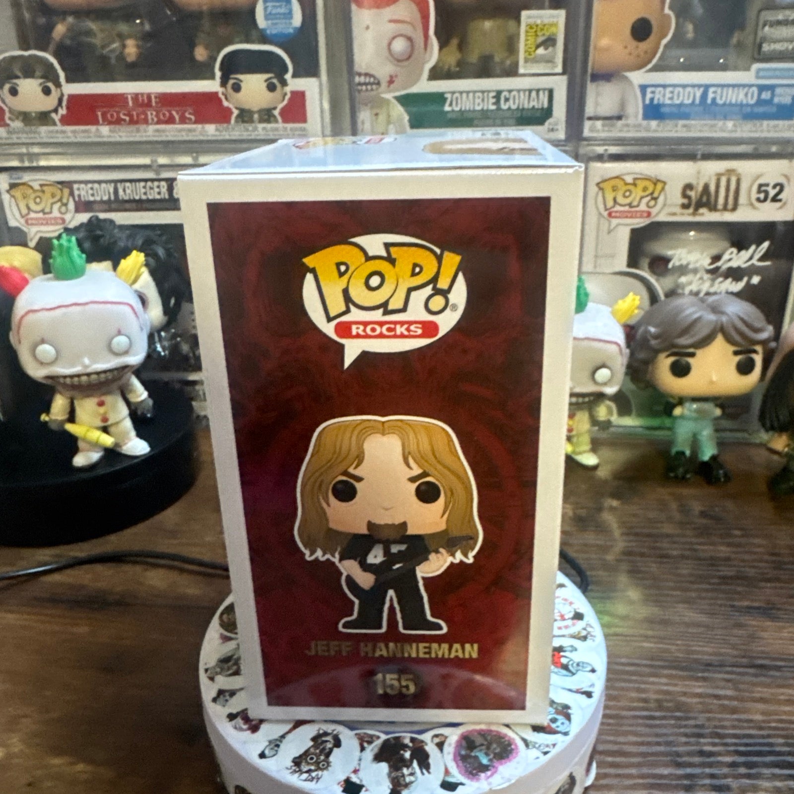 Vaulted Pop Rocks Jeff Hanneman #155 Slayer