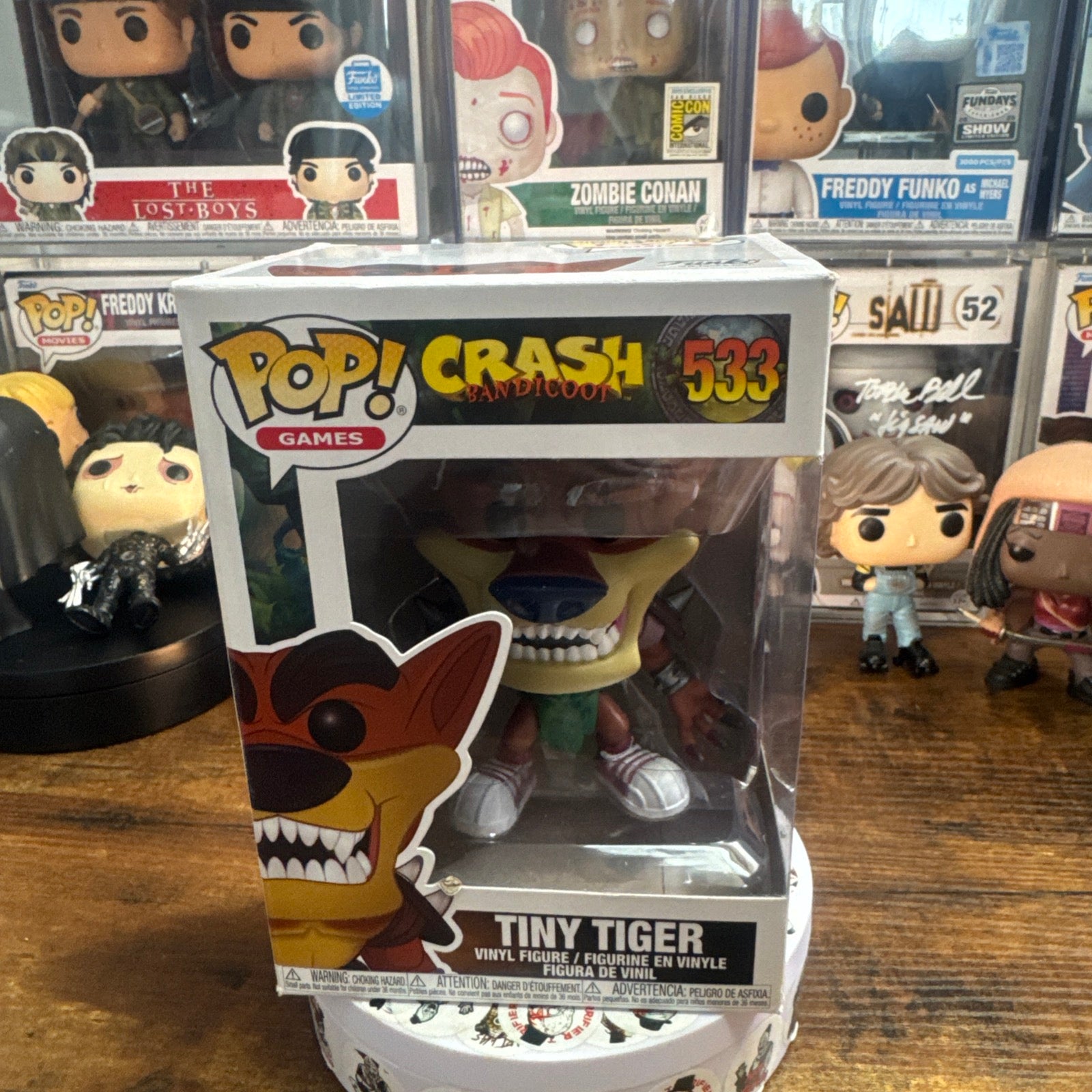 Vaulted Tiny Tiger #533 Crash Bandicoot (PL)
