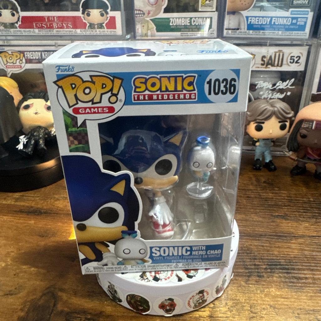 Sonic With Hero Chao #1036 Sonic The Hedgehog