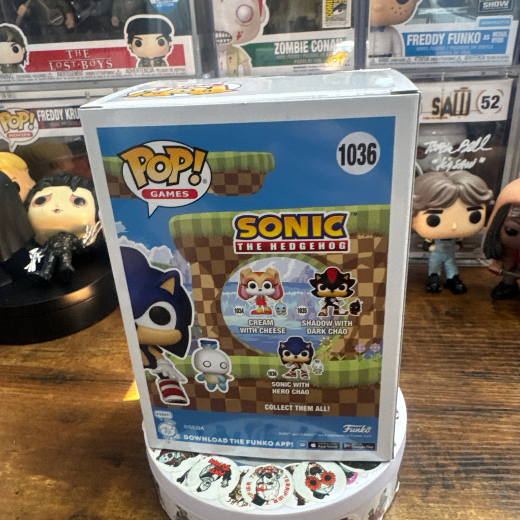 Sonic With Hero Chao #1036 Sonic The Hedgehog