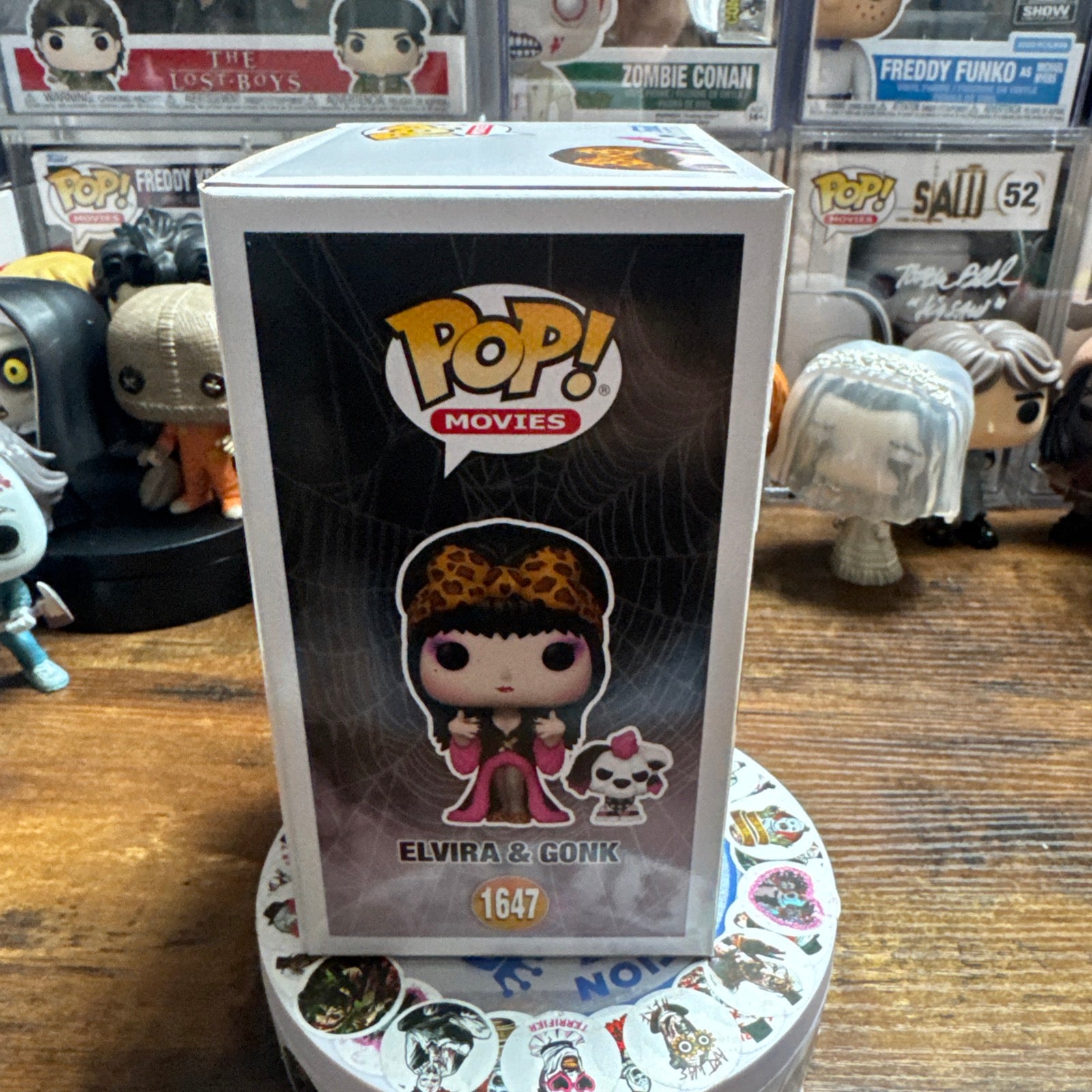 Vaulted Elvira Mistress Of The Dark With Gonk #1647