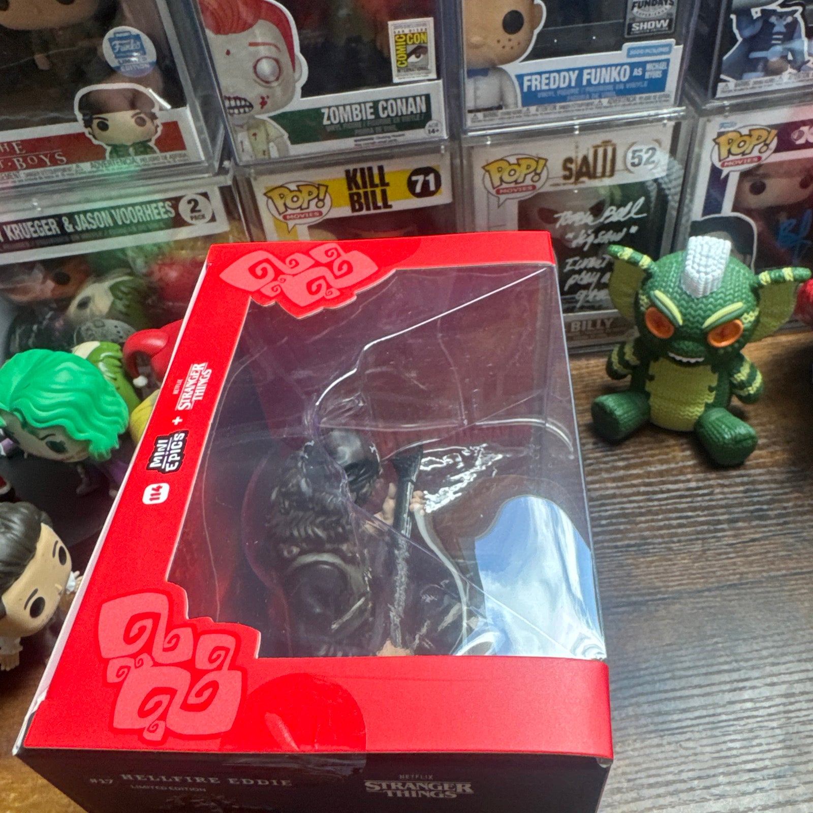 Rockstar Eddie Stranger Things Mini Epics Weta Workshop