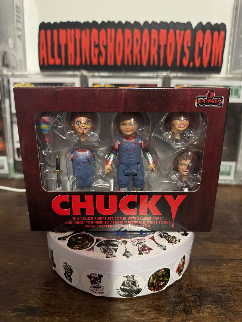 Chucky 5 Points Deluxe Action Figure Set Mezco