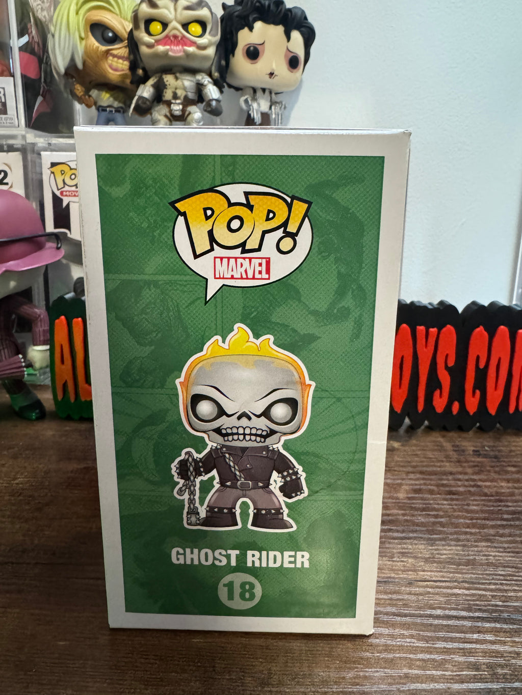 Signed Nicolas Cage Ghost Rider #18